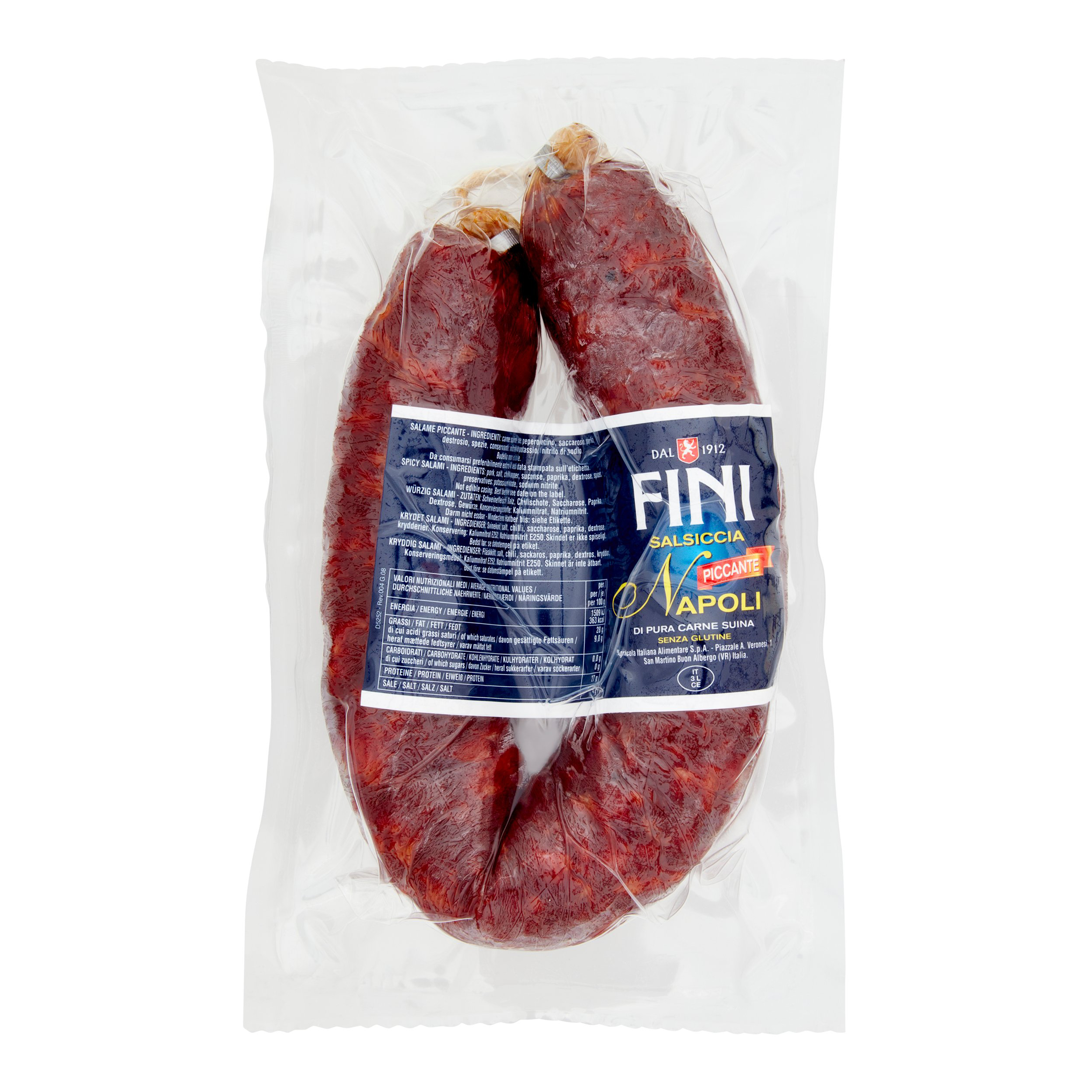 Salsiccia Napoli Forte 600 g