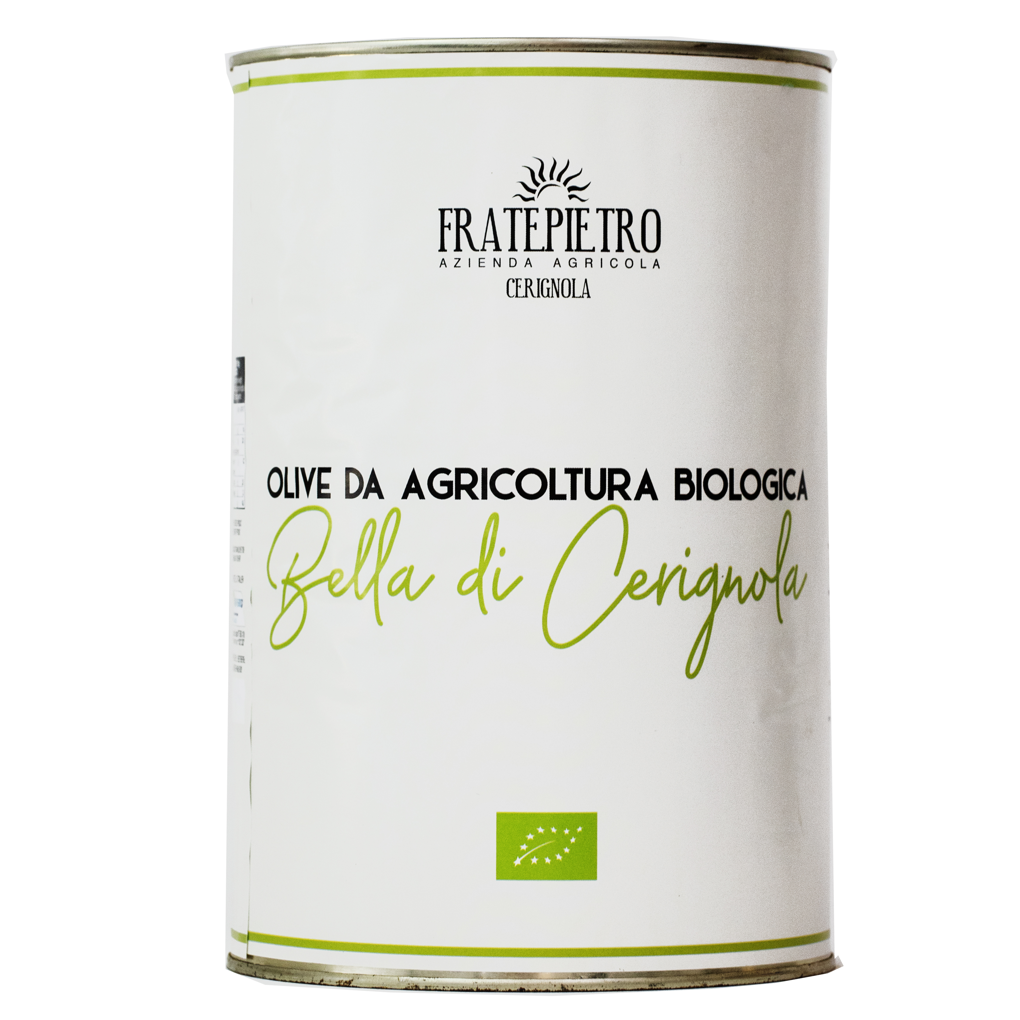 Oliven Bella di Cerignola ØKO 4,25 kg