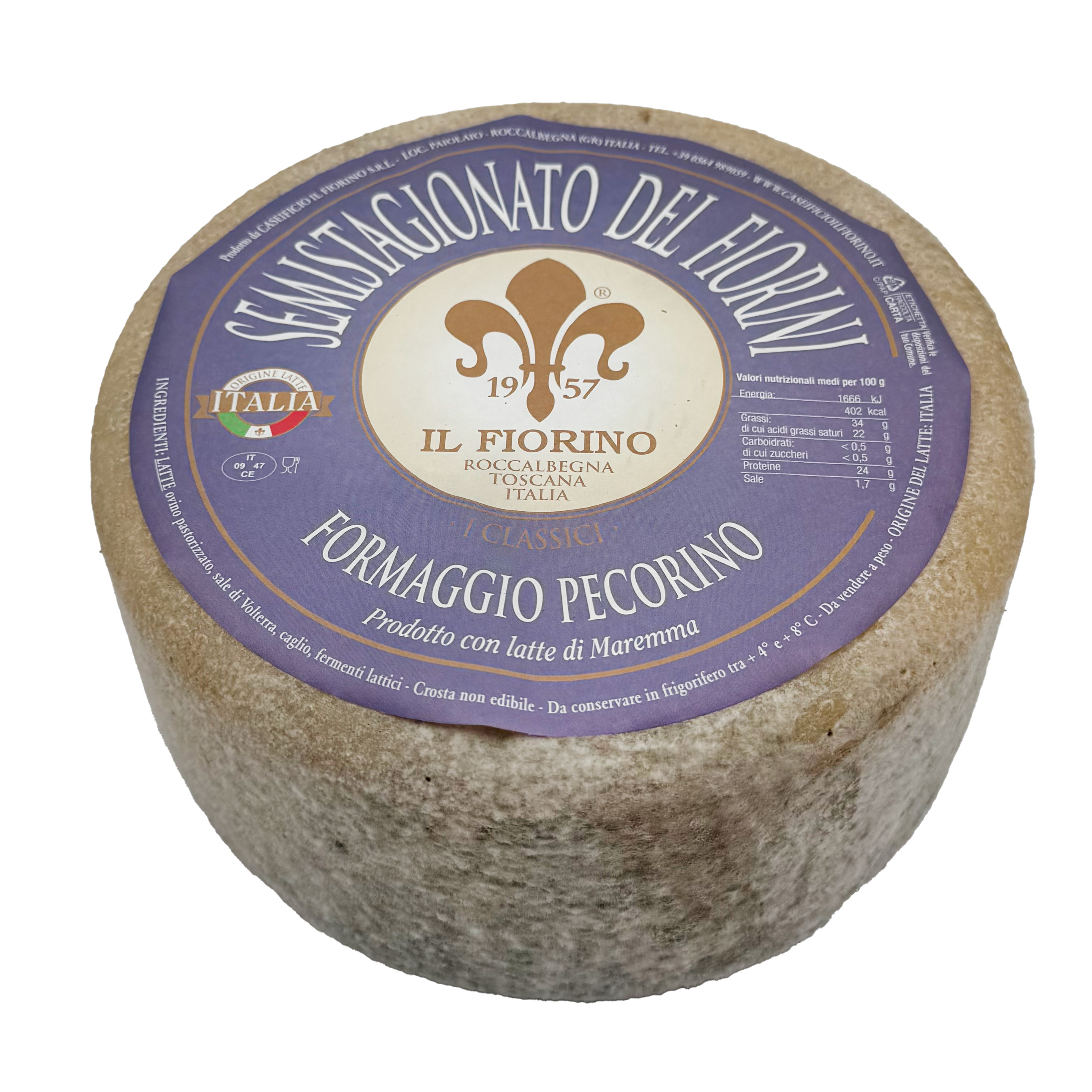 Pecorino Toscano semi 2 kg