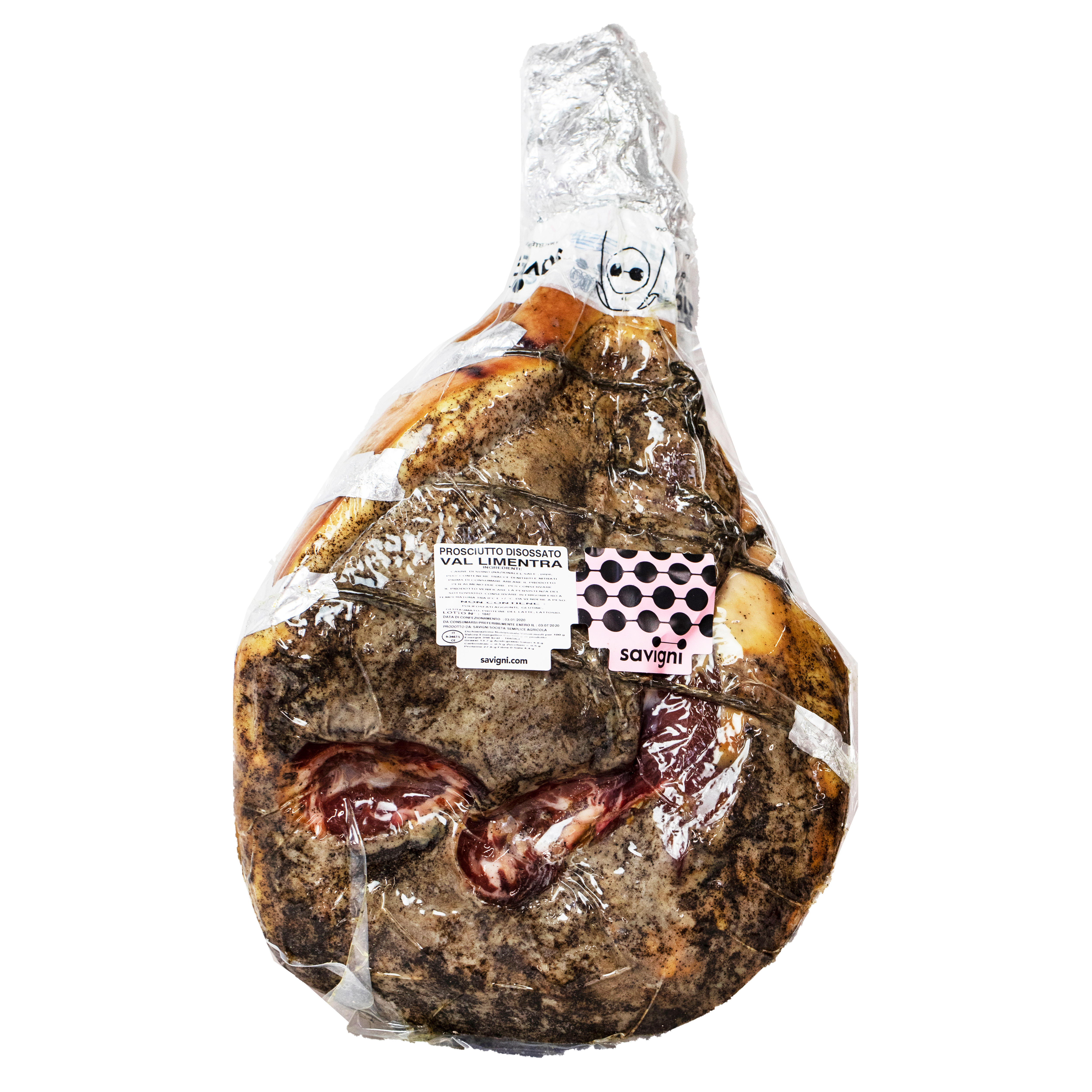 Prosciutto Val Limentra 18 mdr. 8,5 kg