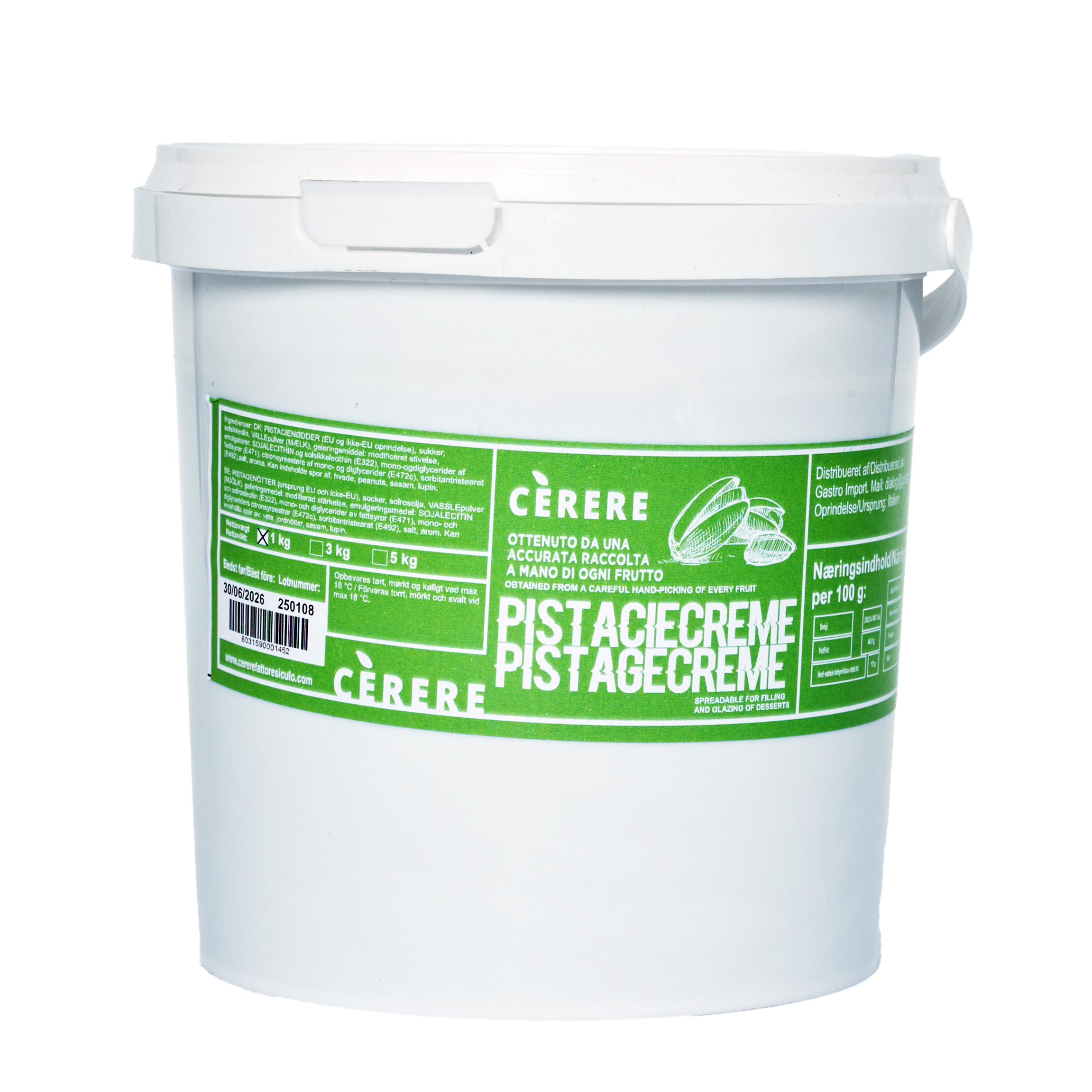Pistaciecreme 45% 1 kg