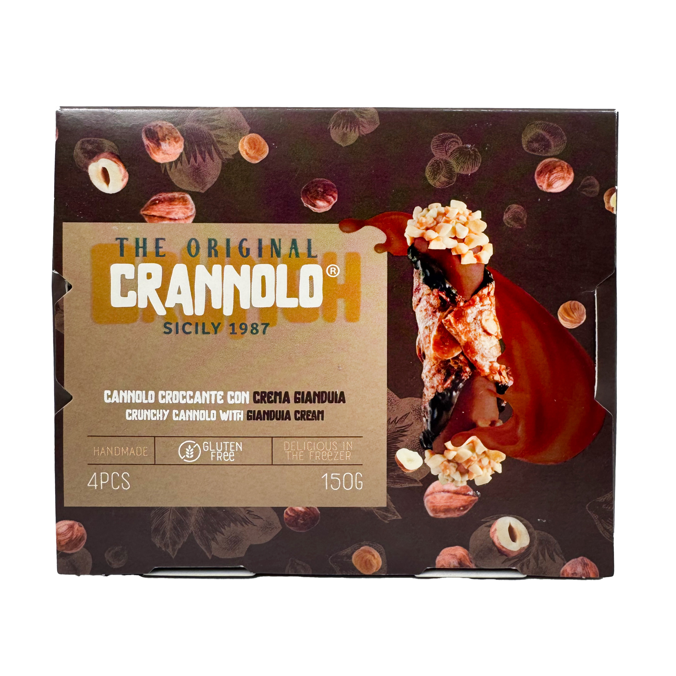 Cannoli med Gianduja-creme 150 g  