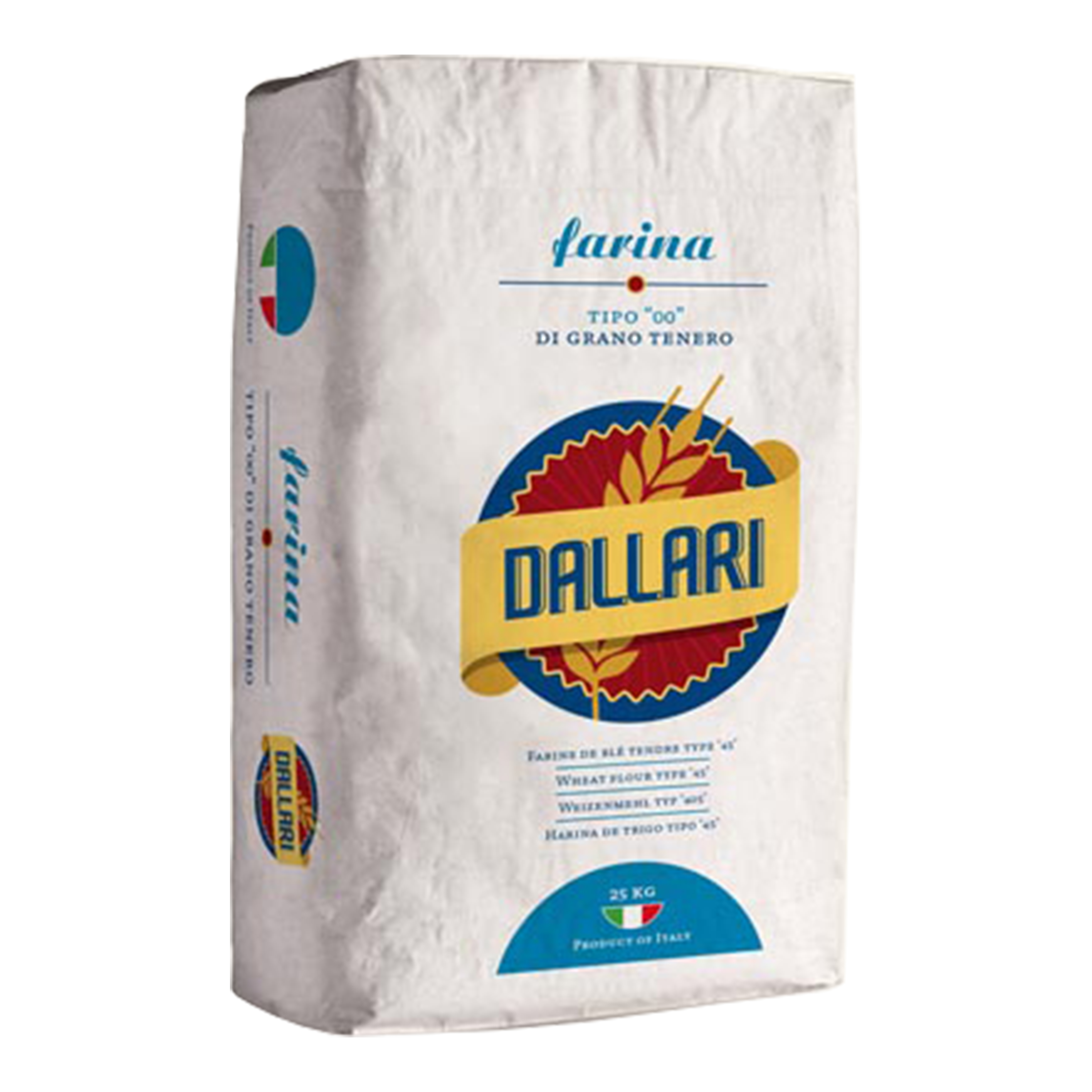 Hvedemel tipo 00 Dallari 25 kg Hvedemel tipo 00 Dallari 25 kg