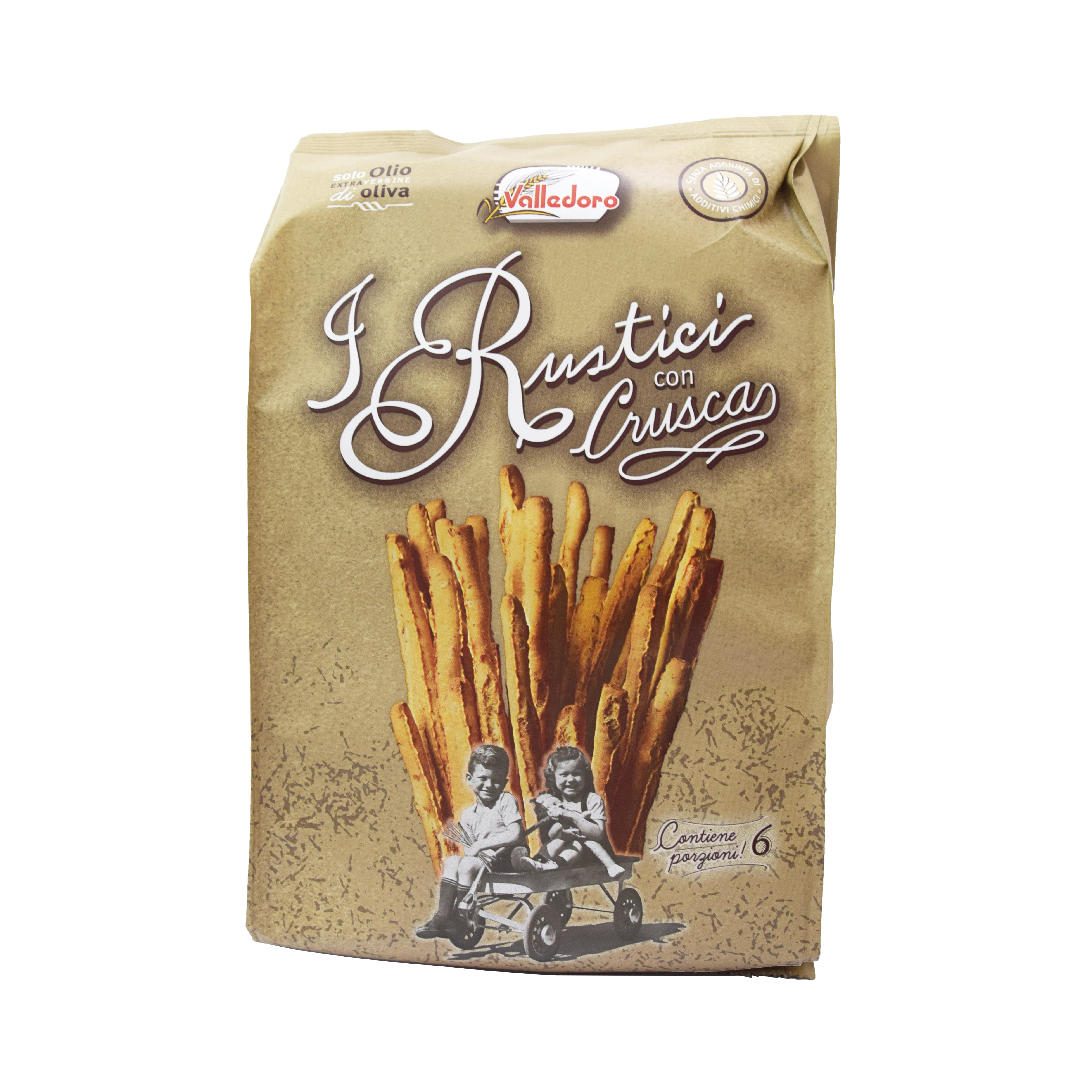 Grissini Rustici med fibre 300 g