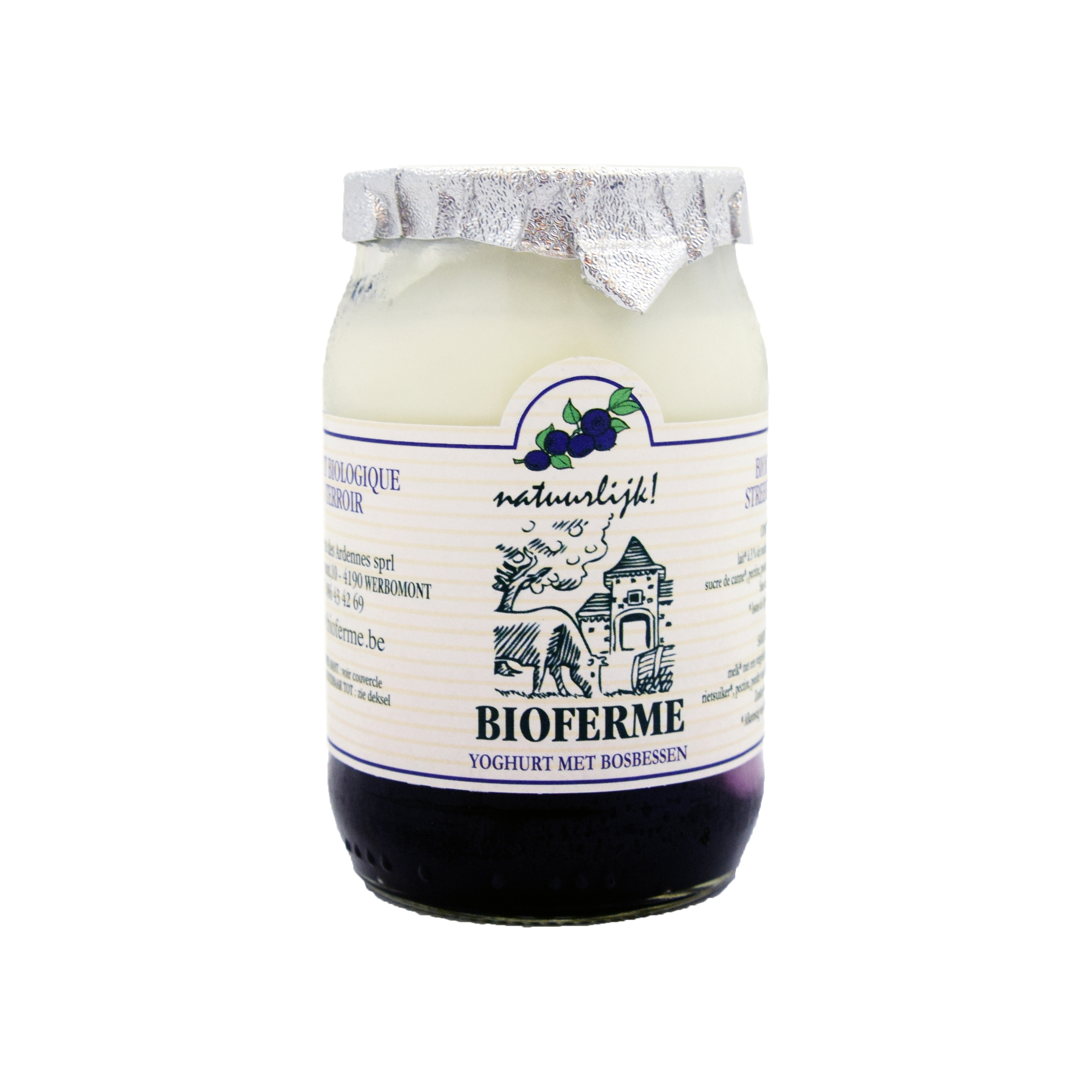 Yoghurt med blåbær ØKO 150 g