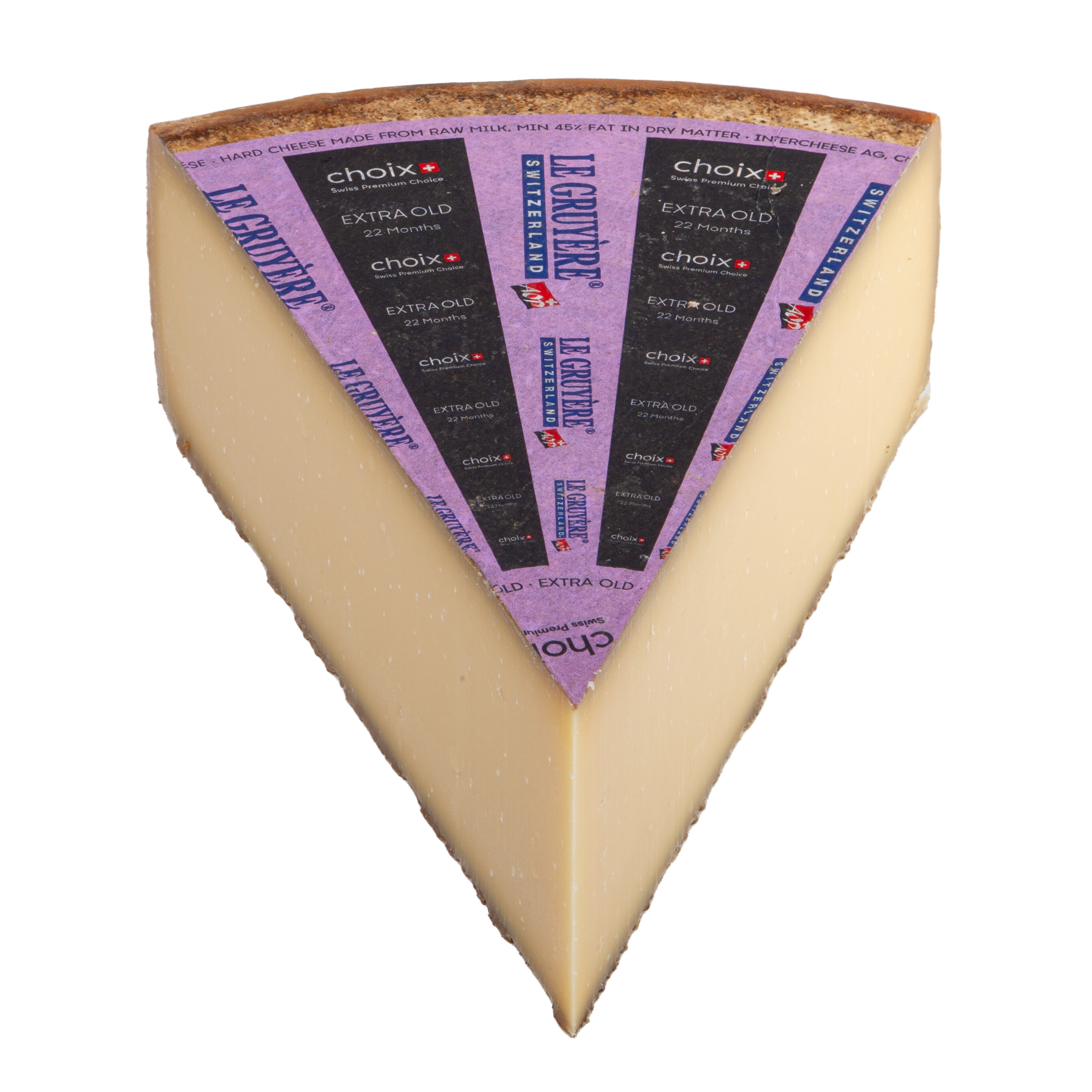 Choix Gruyère AOP Extra Old 22 md. 4 kg