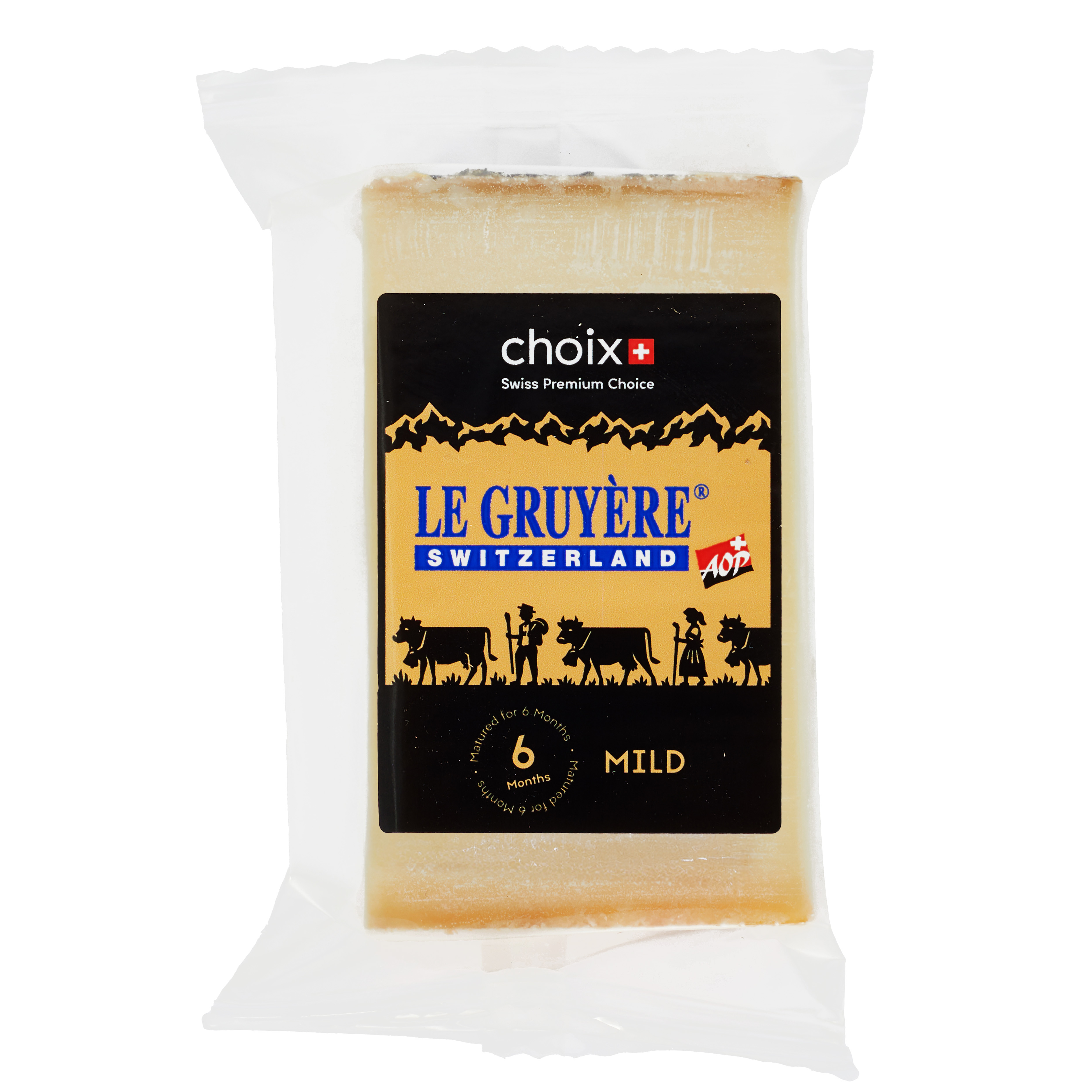 Choix Gruyère AOP mild 6 md. 170 g