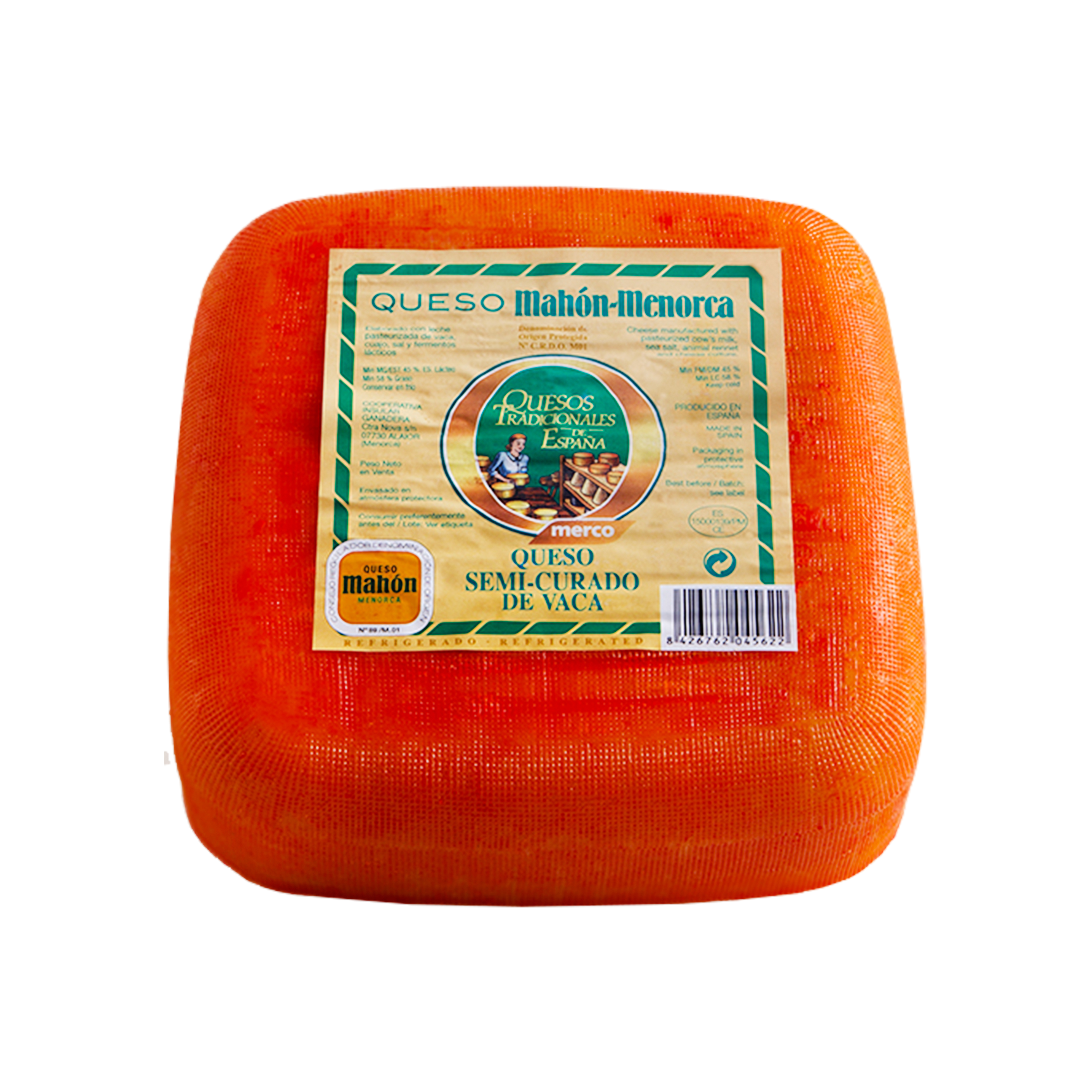 Mahon DOP semi-curado 2,4 kg Mahon DOP semi-curado 2,4 kg