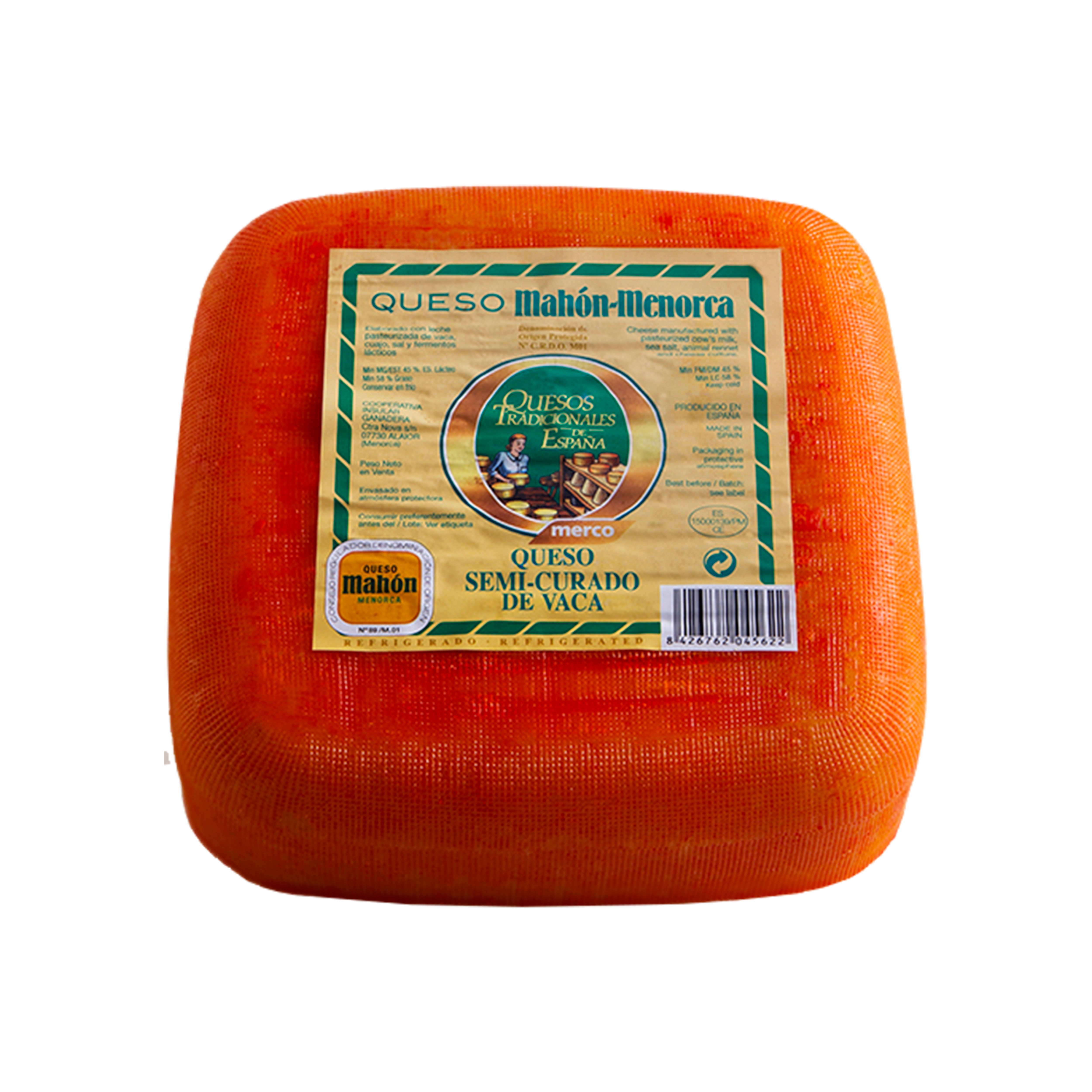 Mahon DOP semi-curado 2,4 kg Mahon DOP semi-curado 2,4 kg