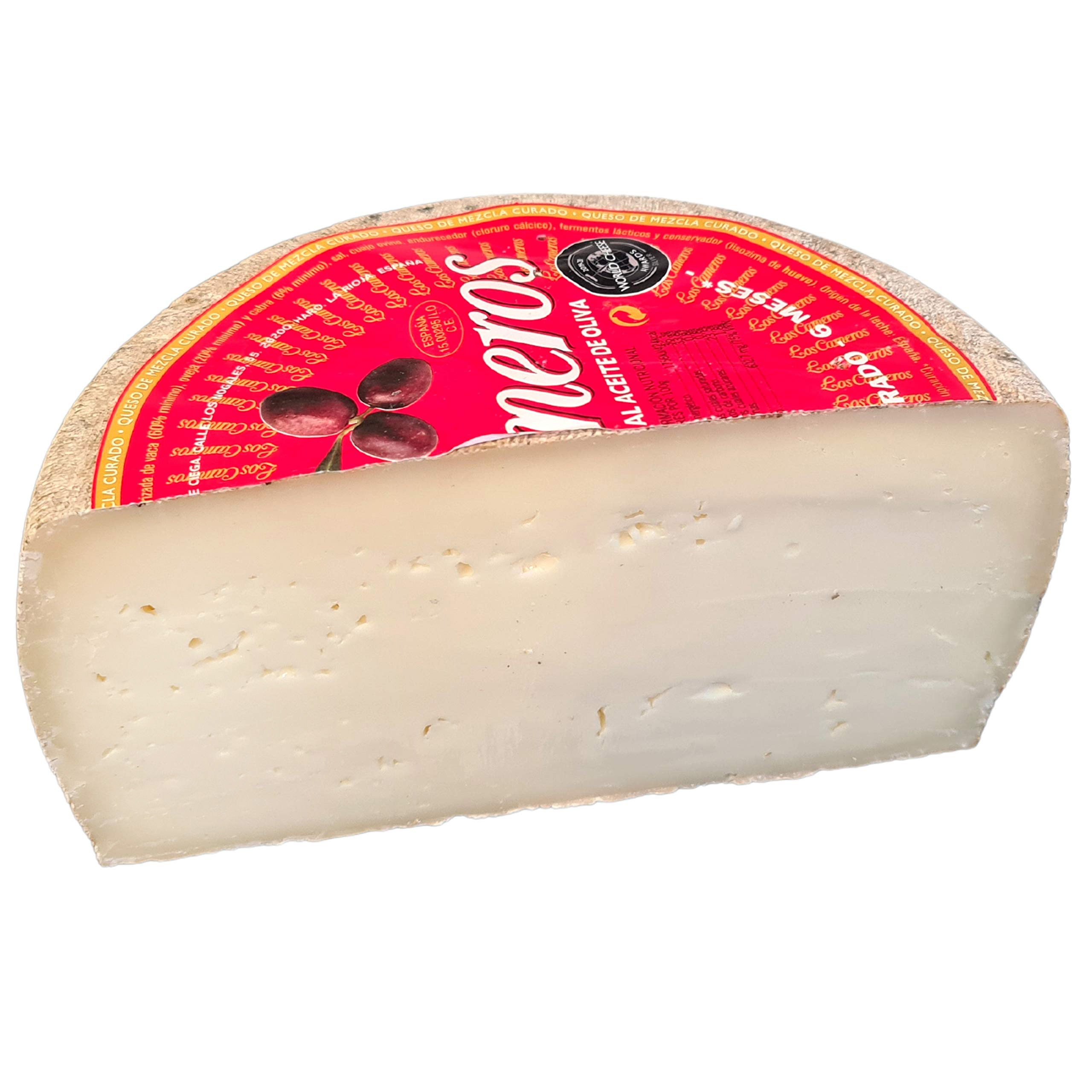 Los Cameros 3-mælksost Curado 3,3 kg