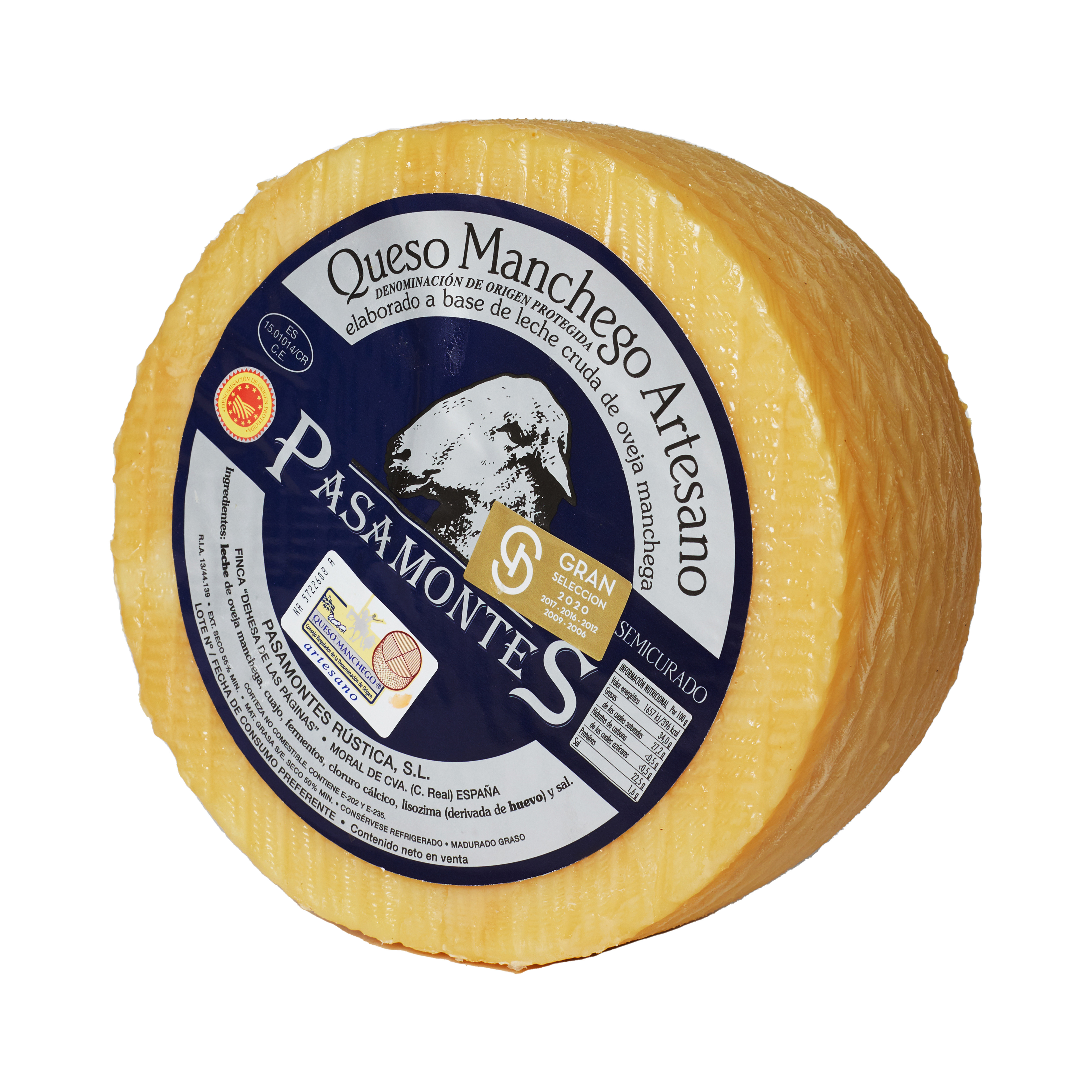 Manchego DOP Semicurado 3,5 kg