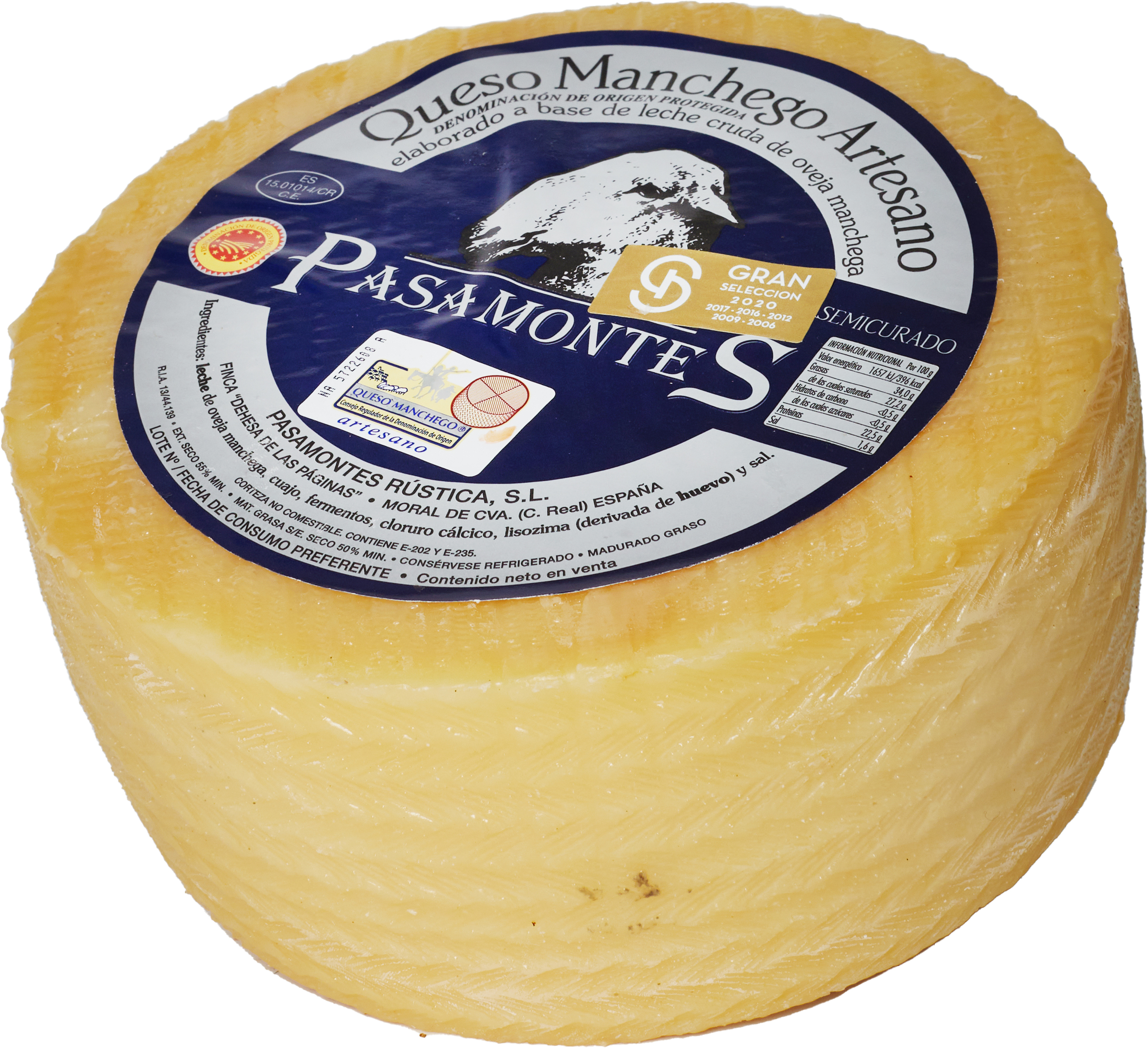 Manchego DOP Semicurado 3,5 kg