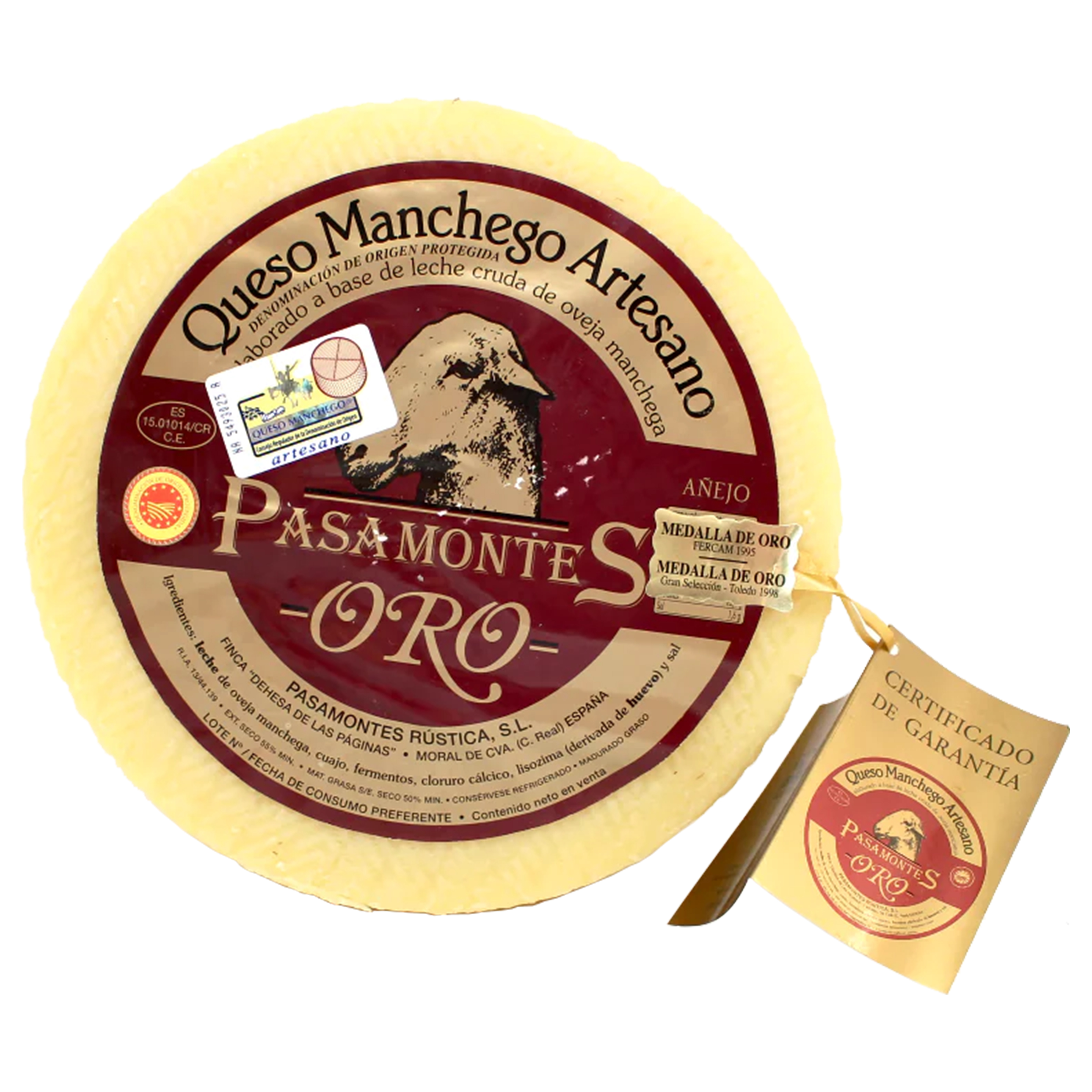 Manchego DOP Añejo 3 kg