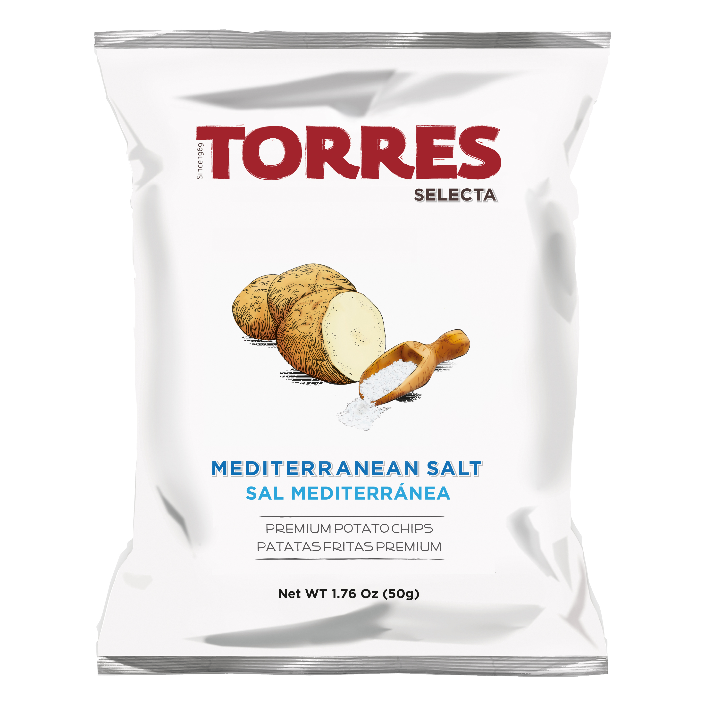 Chips Mediterranean Salt 50 g Chips Mediterranean Salt 50 g