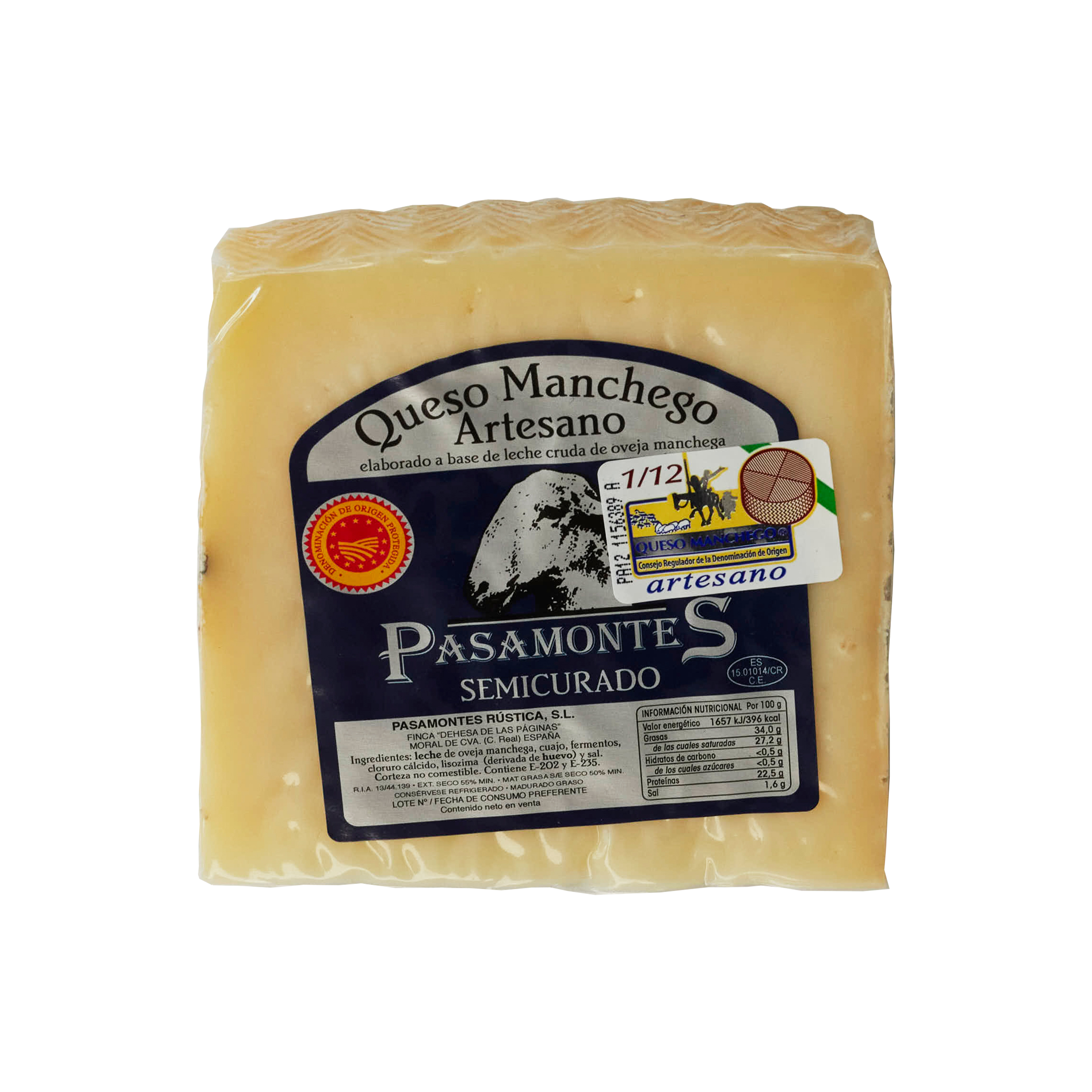 Manchego DOP semicurado 230 g