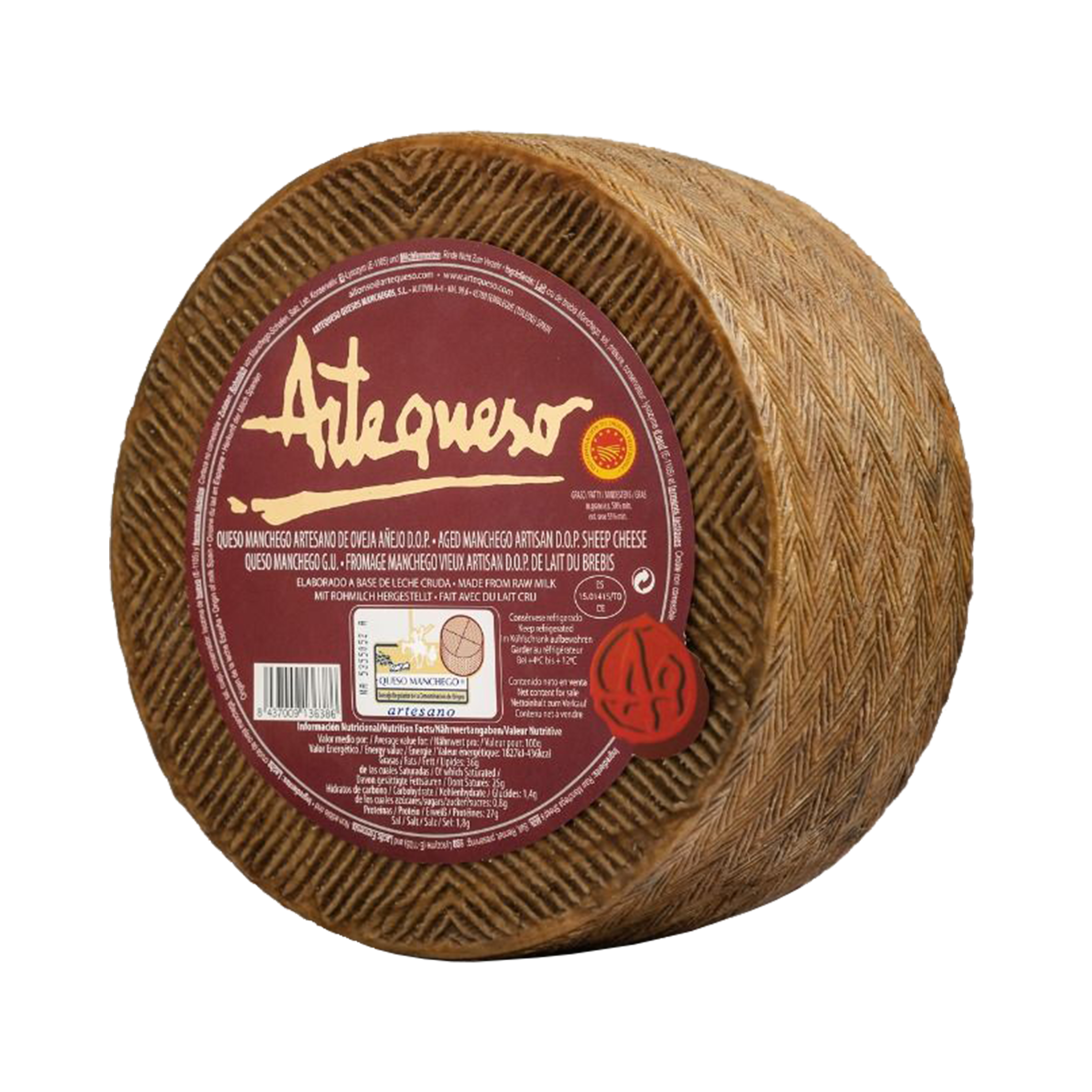 Manchego DOP añejo 3 kg