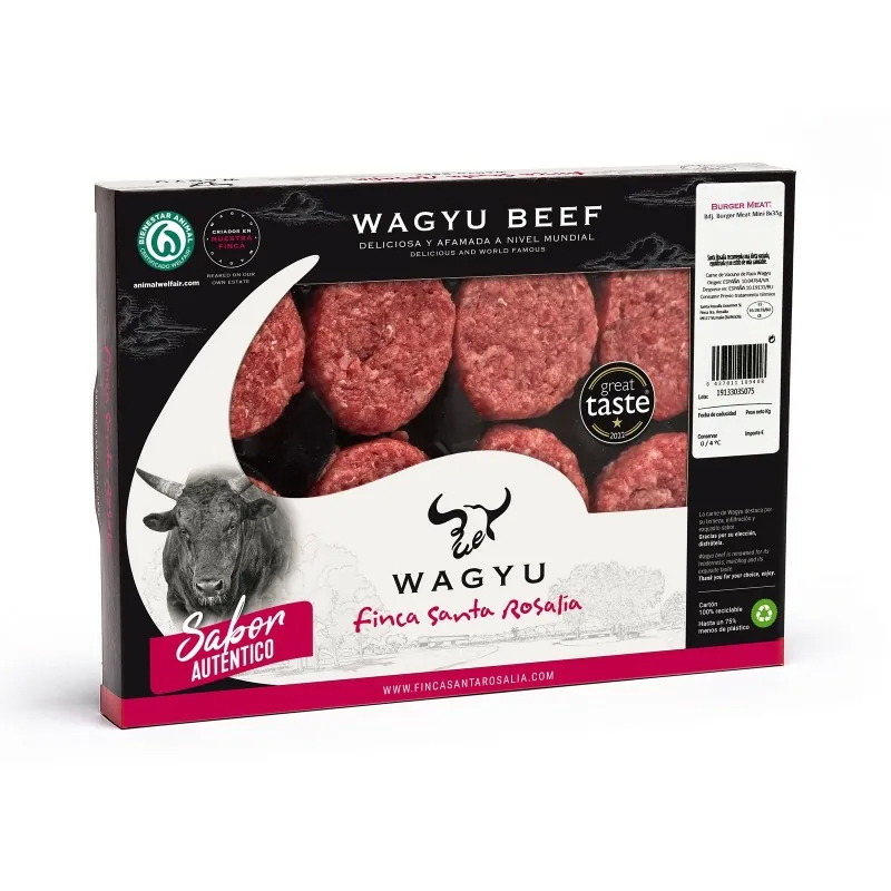 Burgerbøffer, Wagyu 8x35 g