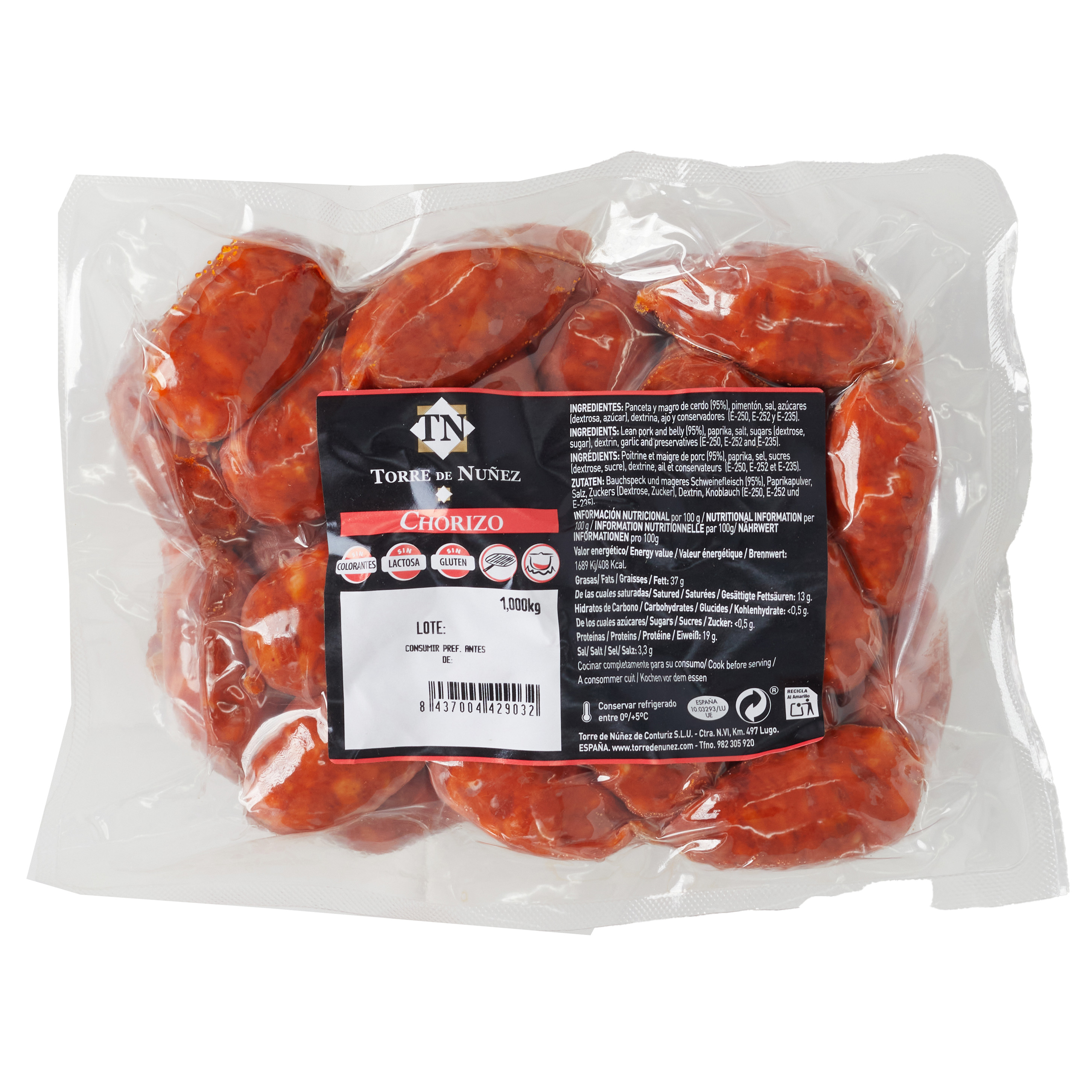 Mini Chorizo Dulce 1 kg