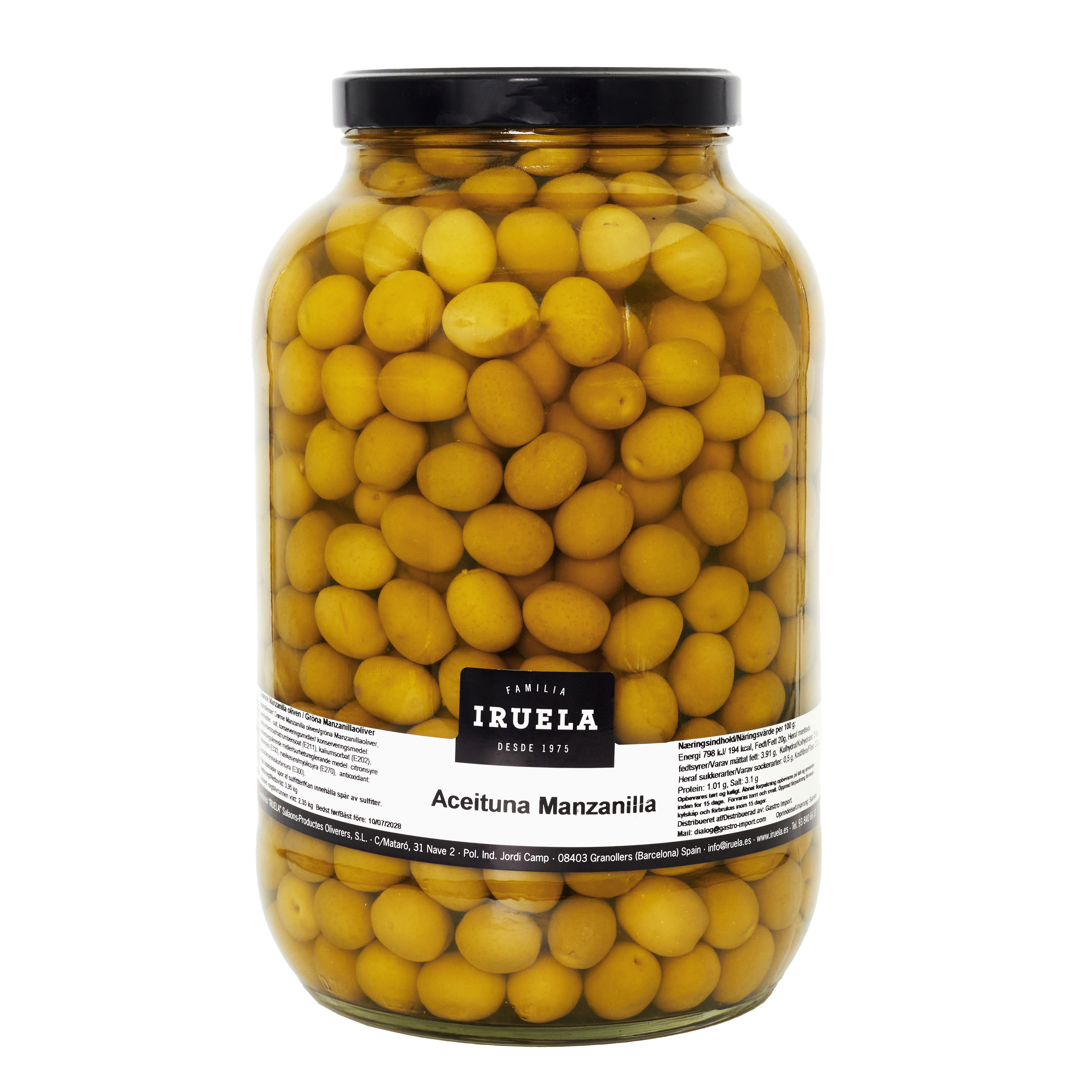 Oliven Manzanilla 3,95 kg