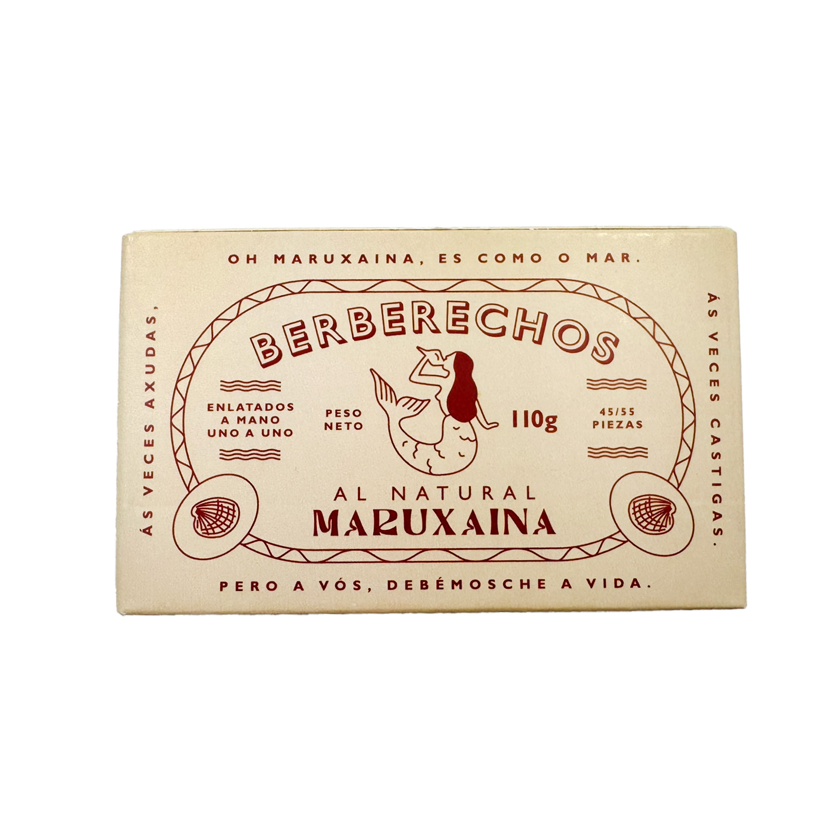 Muslinger, Berberechos, naturel 110 g