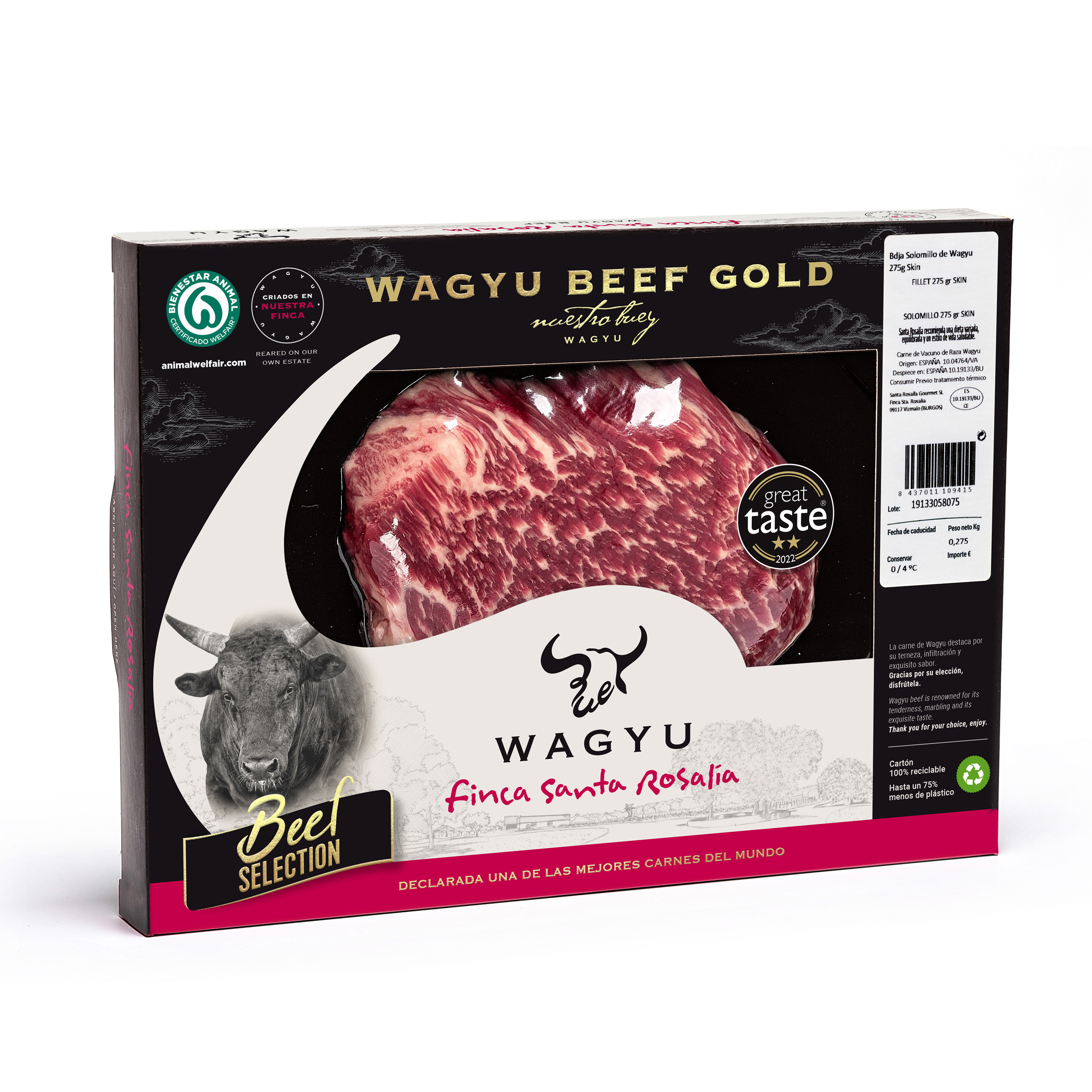Mørbrad af Wagyu 275g