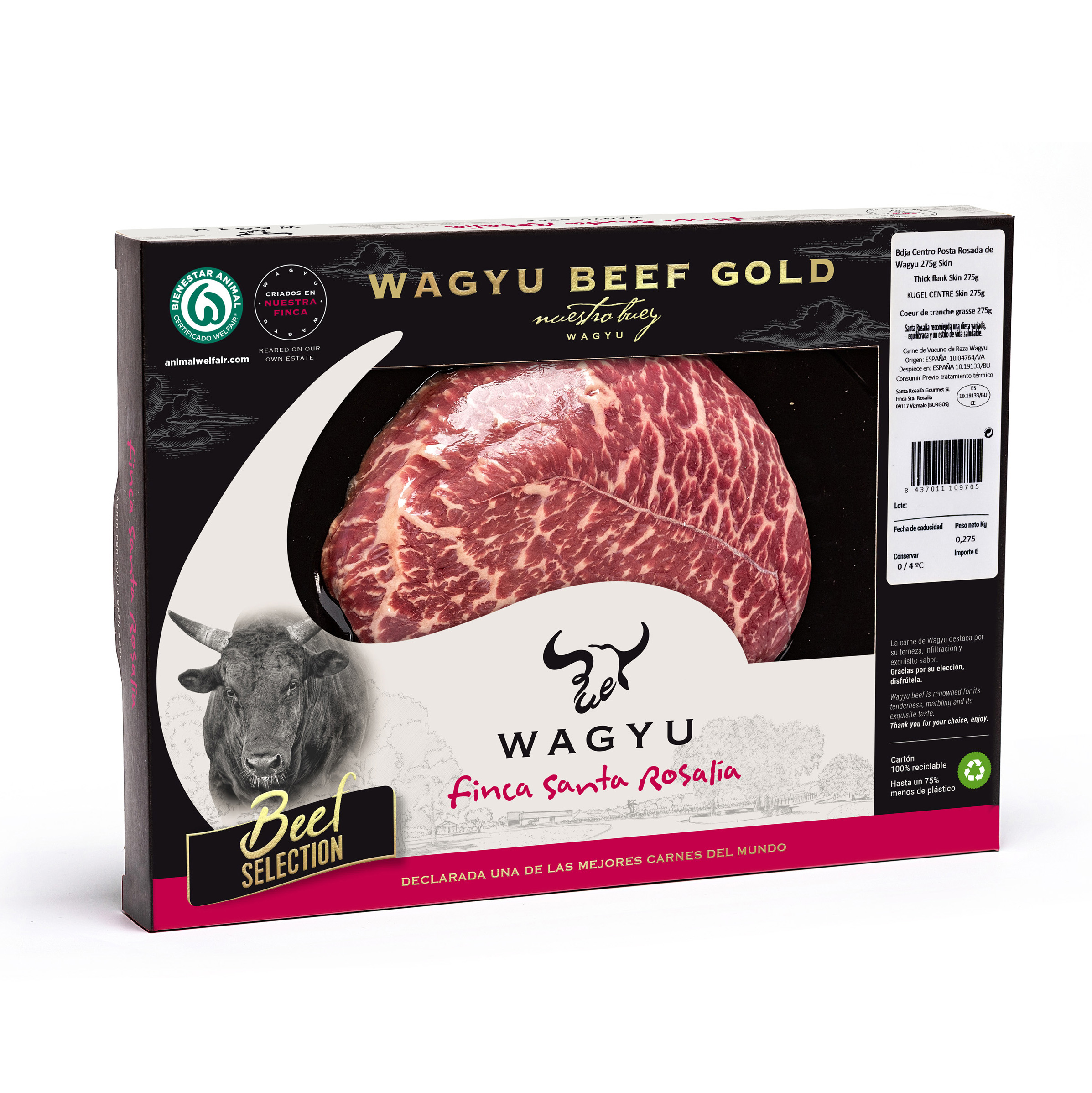 Tyksteg af Wagyu 275g