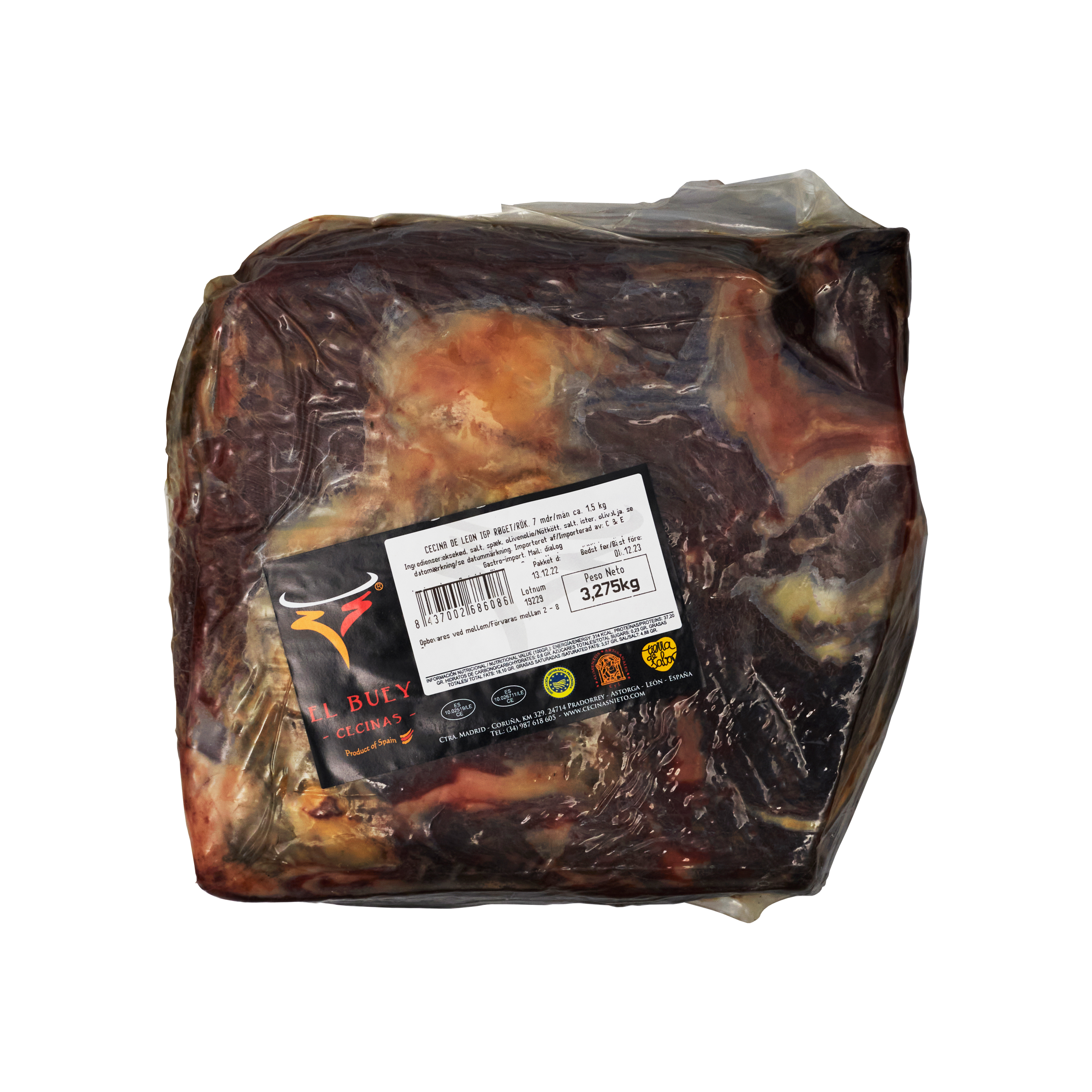 Cecina de León IGP 7 mdr. ca. 1,5-3 kg