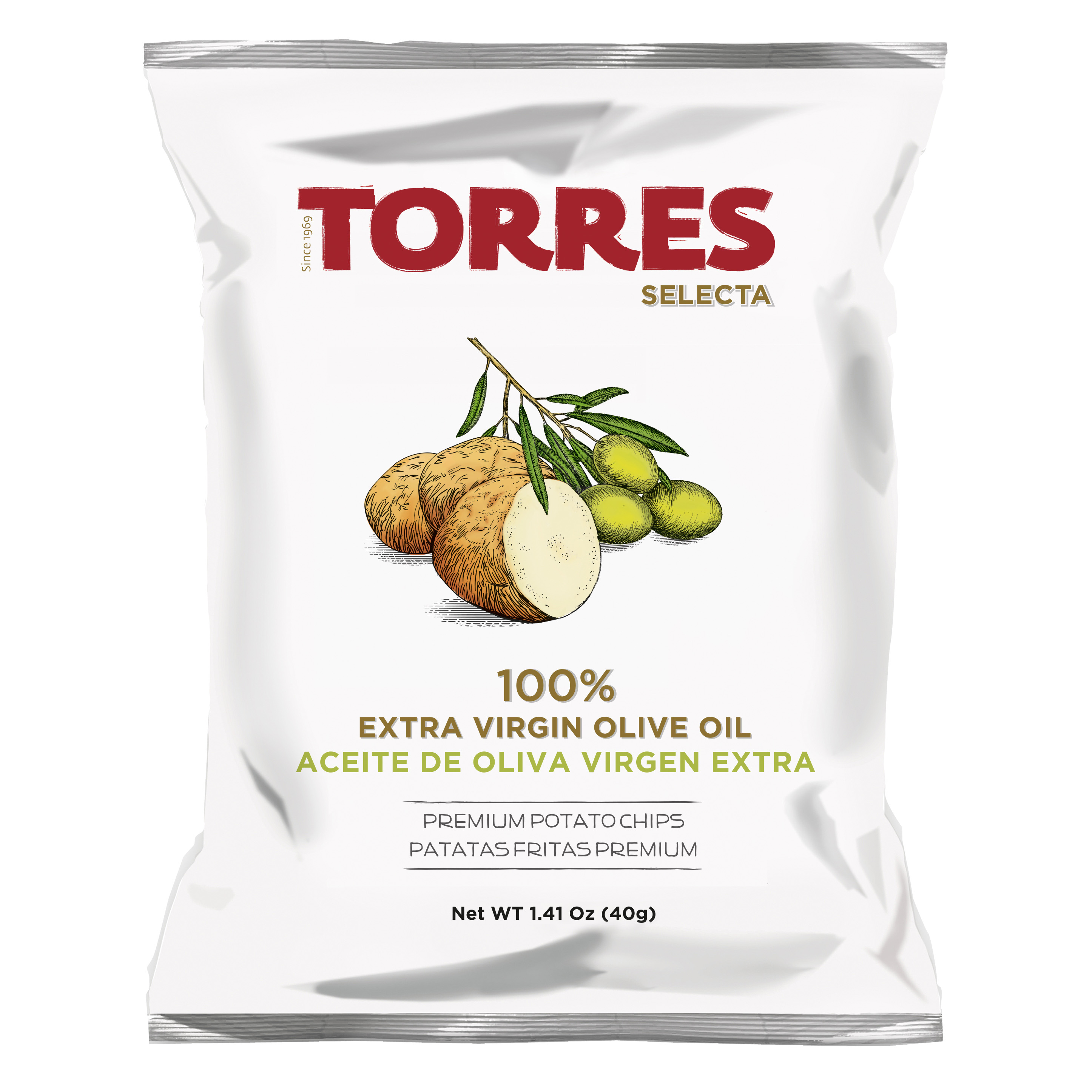 Chips Extra Virgin Olive Oil 40 g