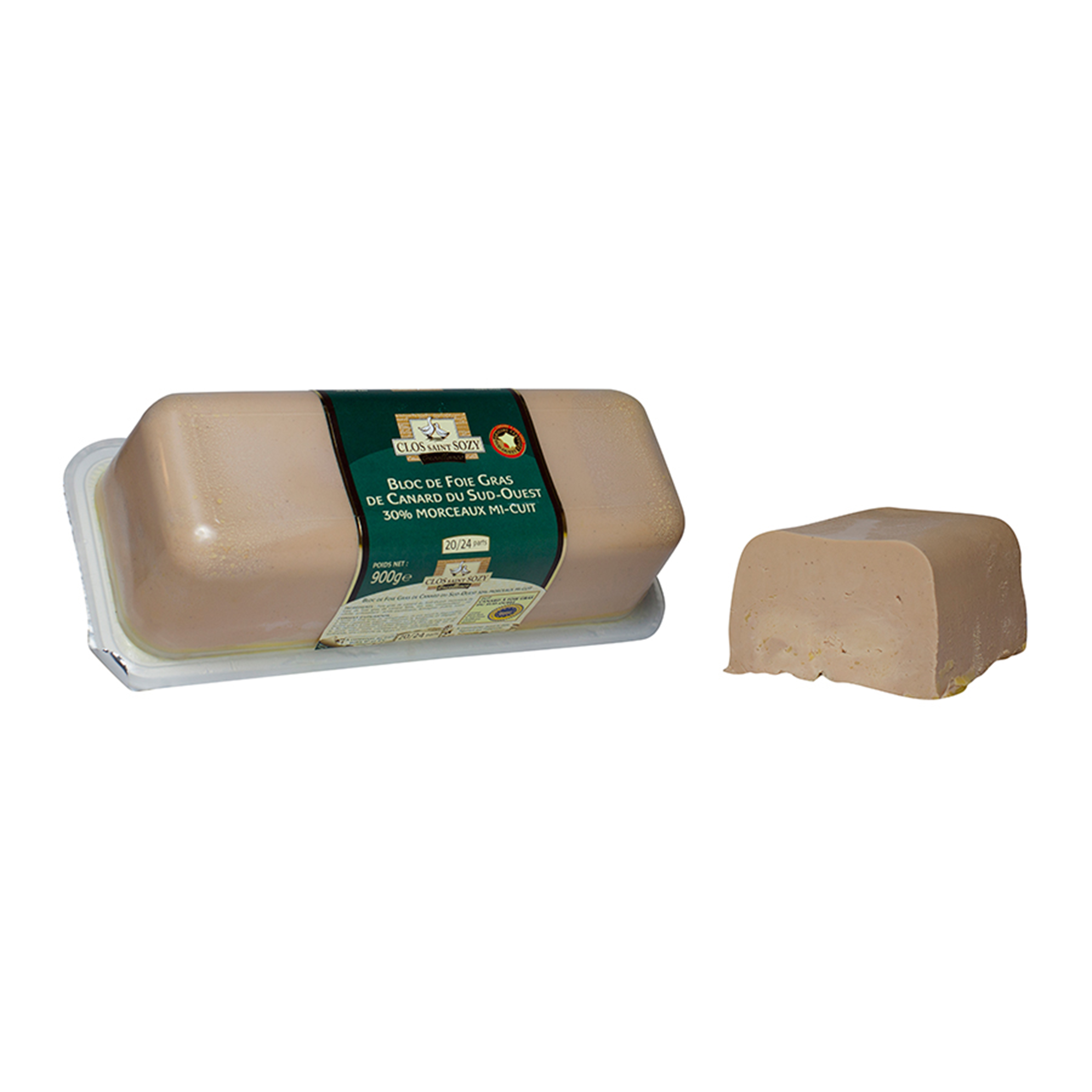 Foie Gras de Canard bloc 930 g 