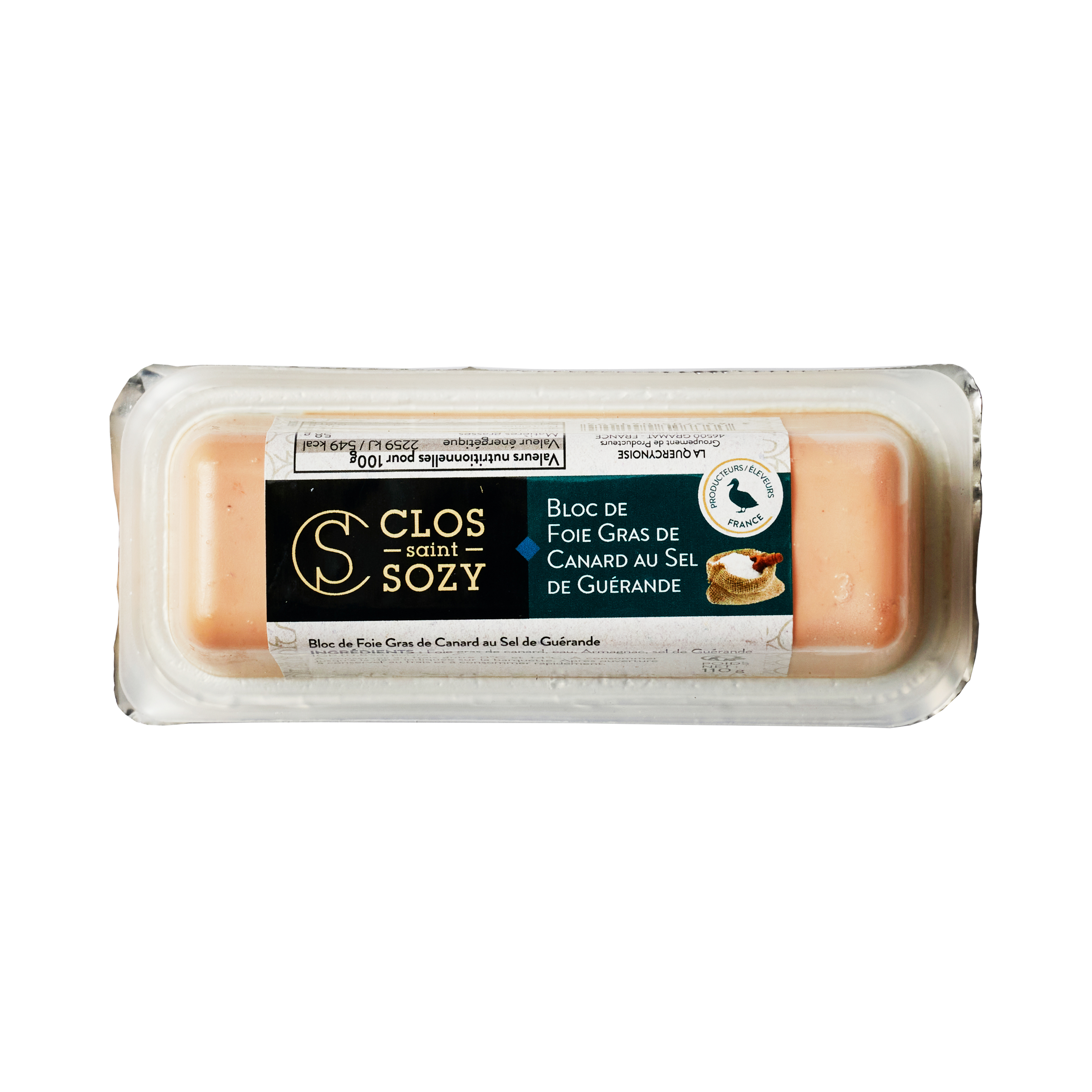 Foie Gras au Sel de Guérande 110 g