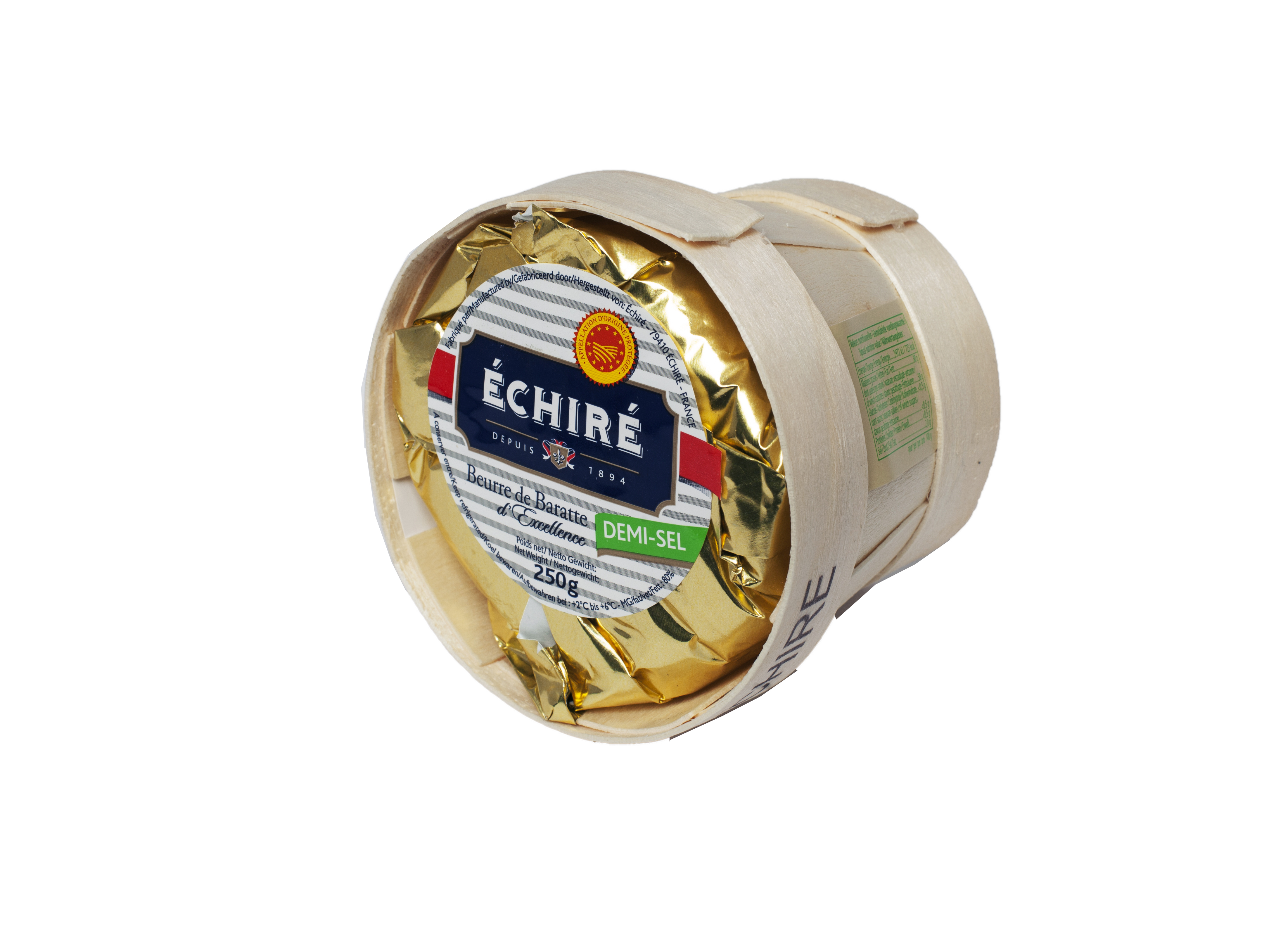 Smør demi-sel Échiré AOP 250 g Smør demi-sel Échiré AOP 250 g