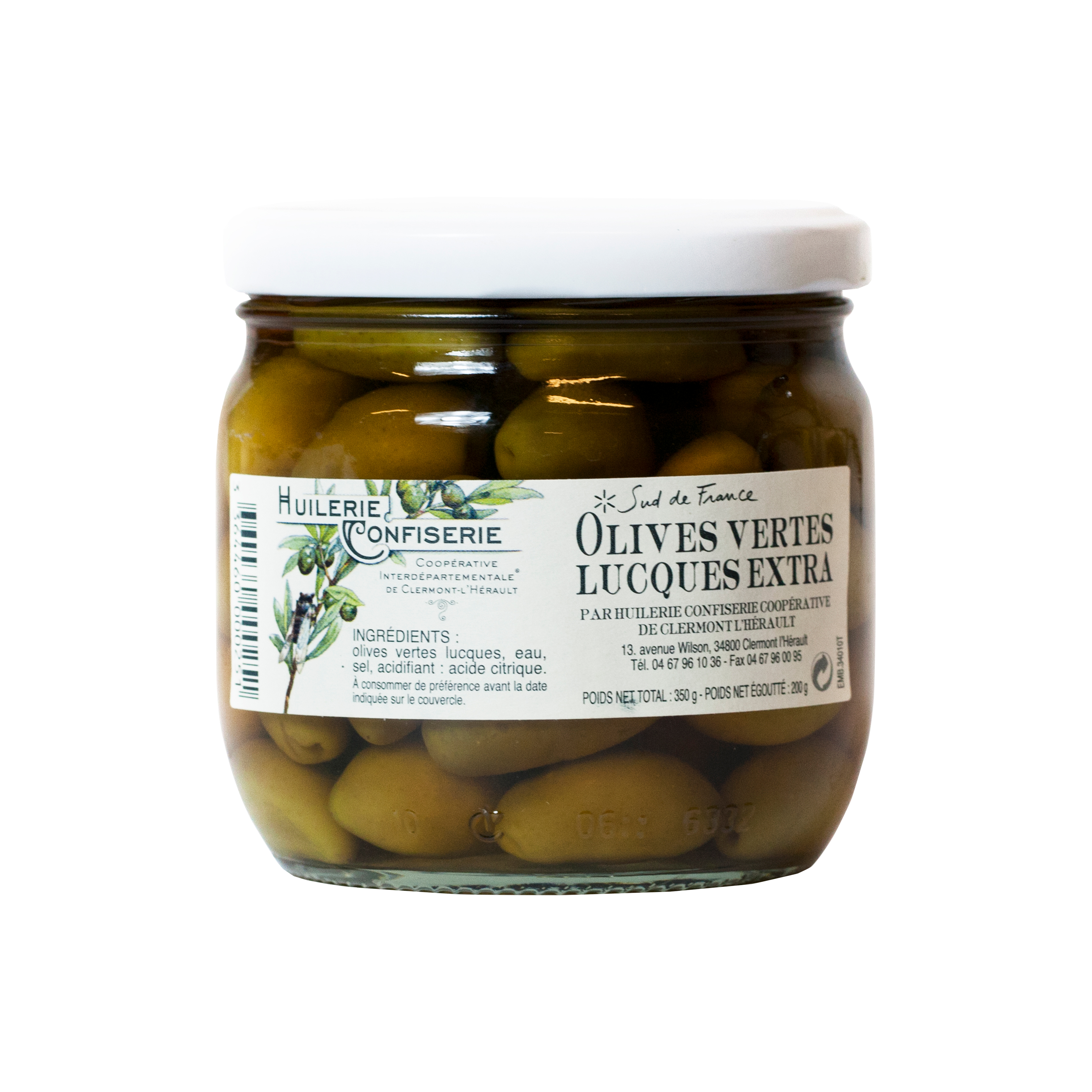 Oliven Lucques 350 g