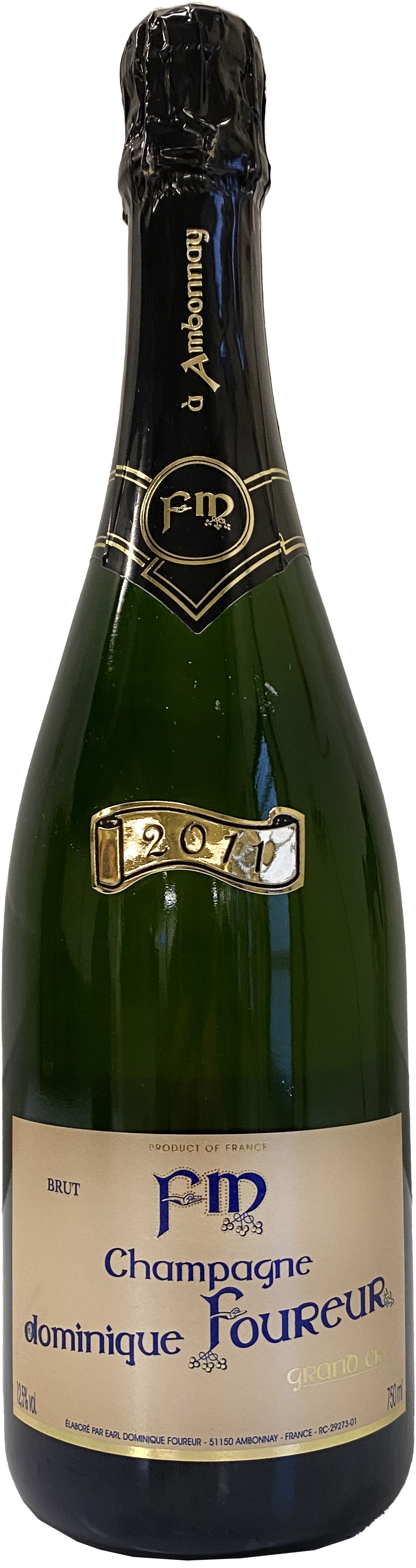 Champagne Dominique Foureur Magnum 2012 Champagne Dominique Foureur Magnum 2012